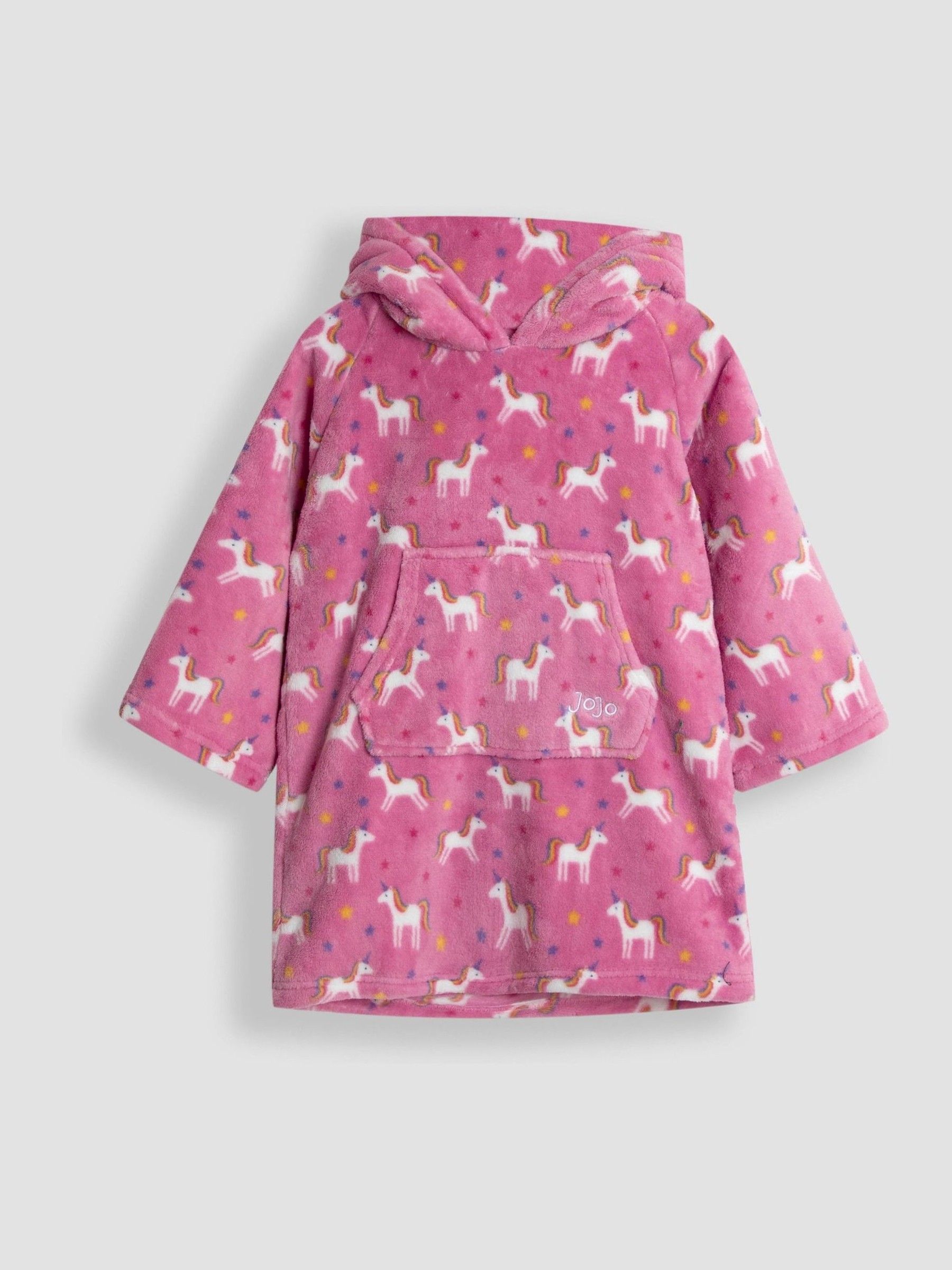 Pink Unicorn Cosy Hooded Blanket (F47413) | £24