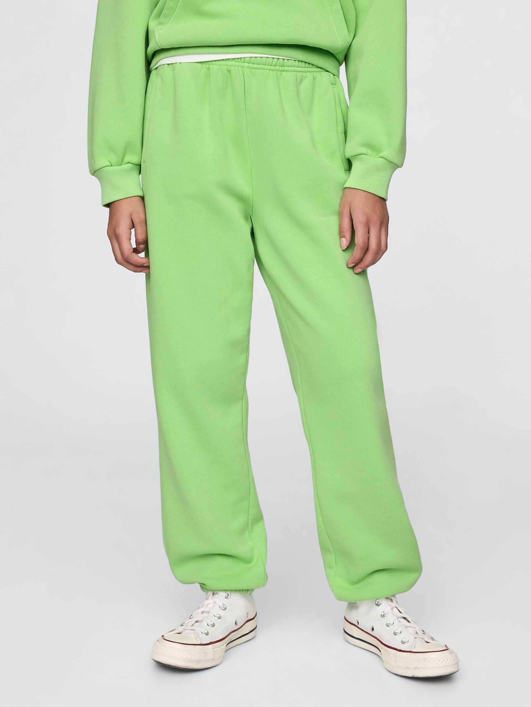 Green Vintage Soft Logo Joggers (F49024) | £20