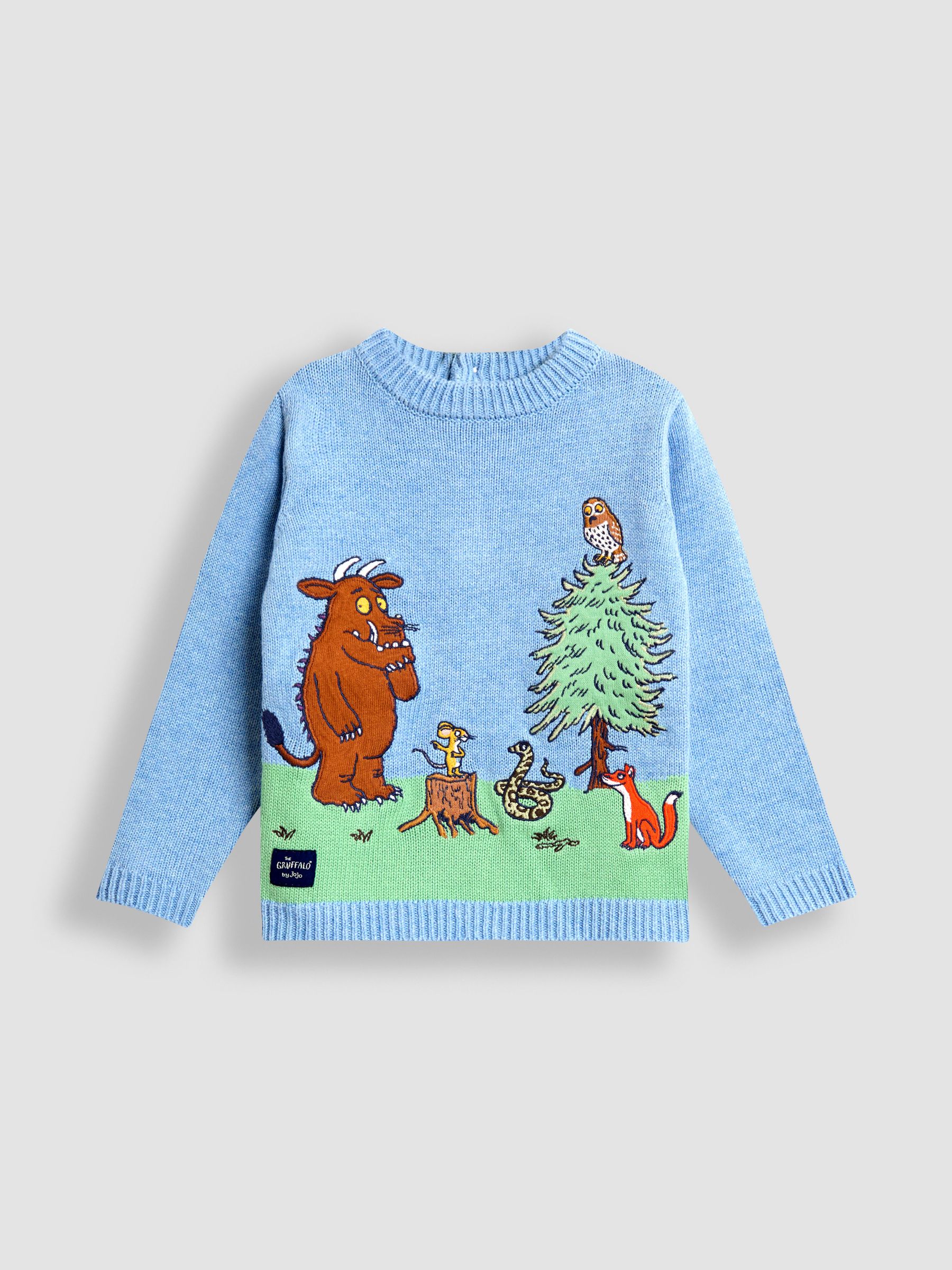 Blue The Gruffalo Scene Jumper (F49190) | £32 - £38