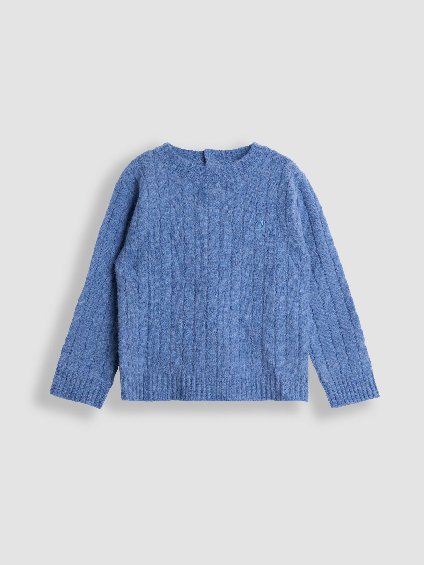 Navy Blue Classic Cable Jumper (F49202) | £25 - £28