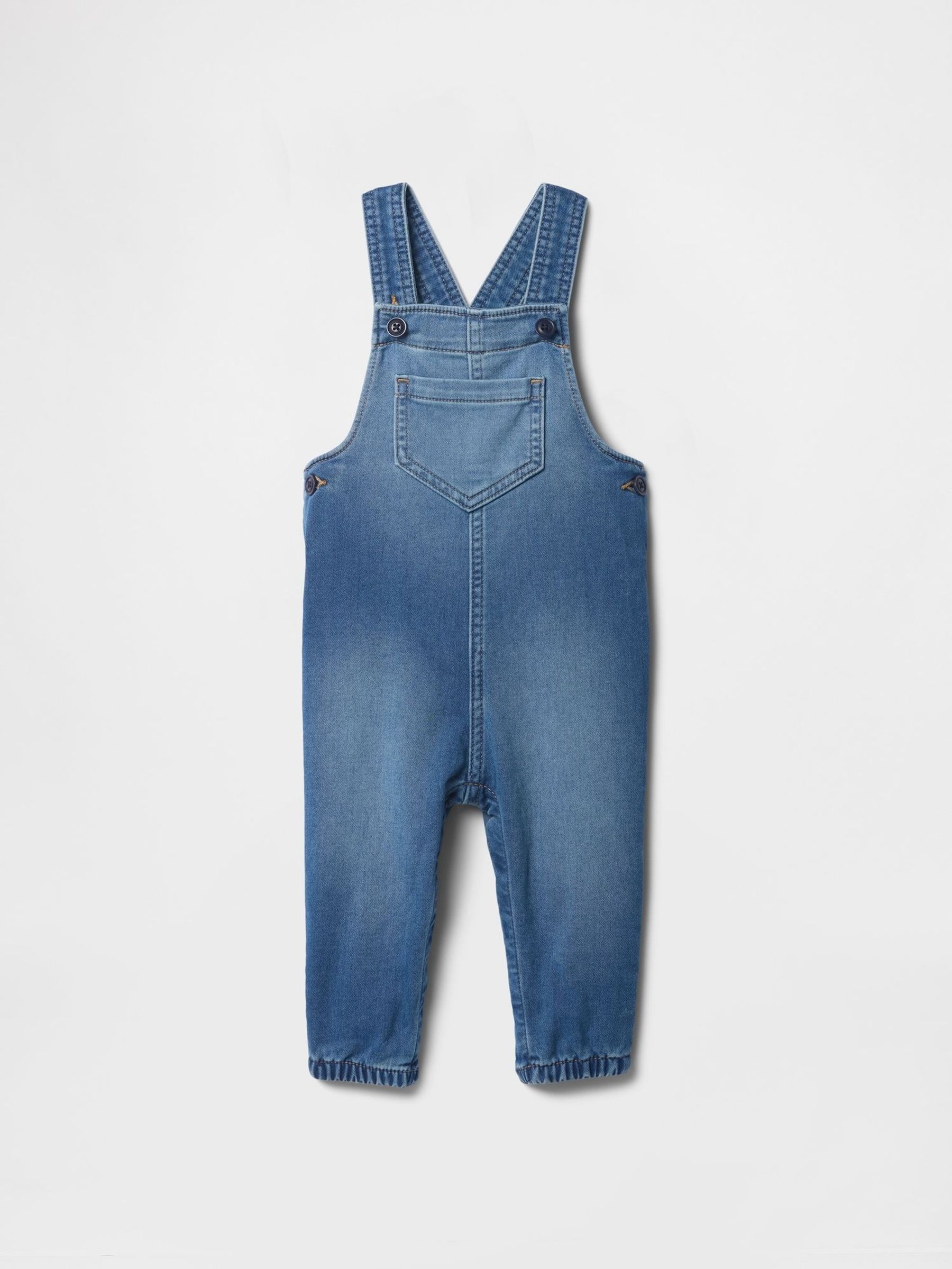 Blue Denim Dungarees (Newborn-24mths) (F49292) | £25