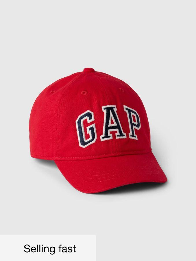 Red Kids 100% Cotton Logo Baseball Cap (4-10yrs) (F49313) | £10