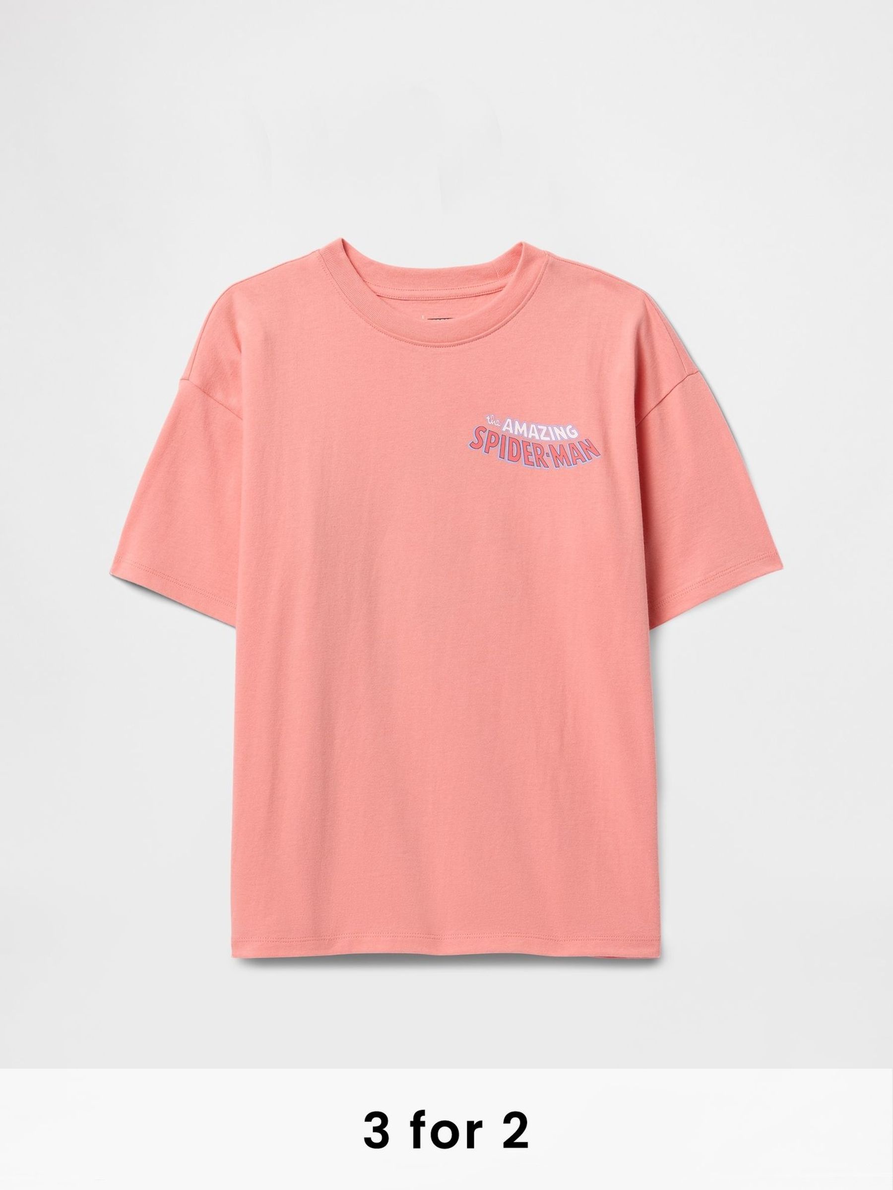 Orange Spider-Man Spider-Man Marvel Graphic T-Shirt (4-13yrs) (F49318) | £14
