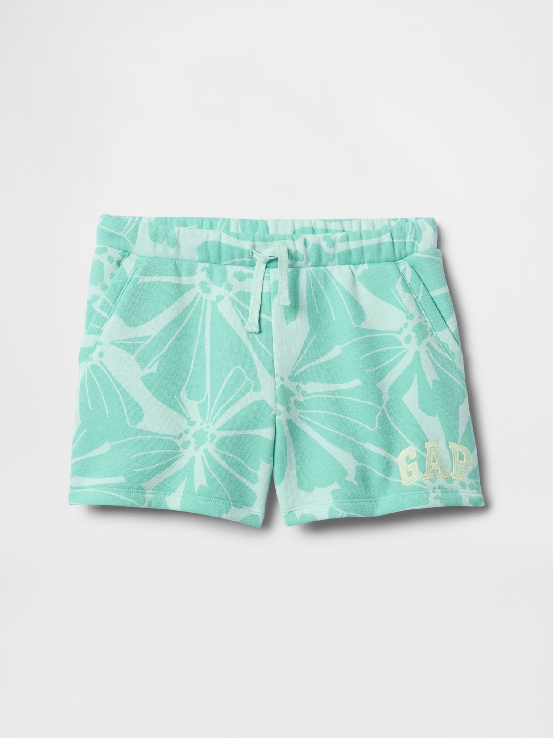 Green Fleece-Lined Pull On Shorts (F49332) | £14