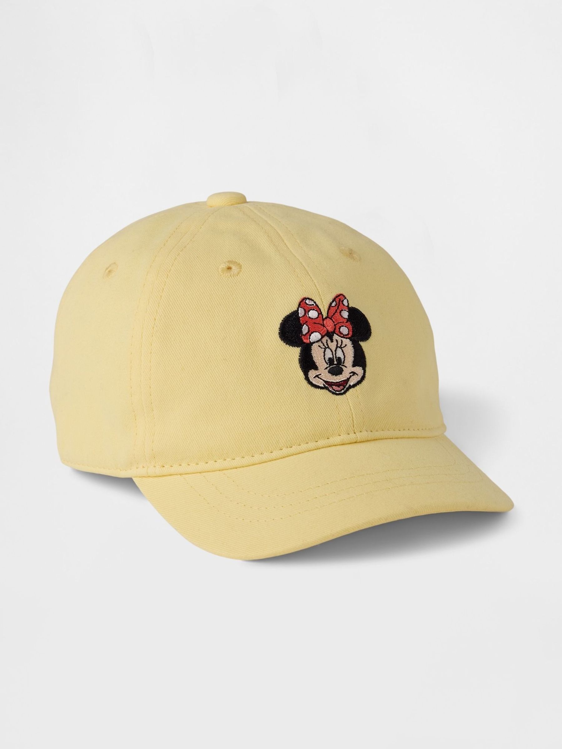 Yellow Minnie Mouse Disney Organic Cotton Baseball Cap (1-5yrs) (F49341) | £14