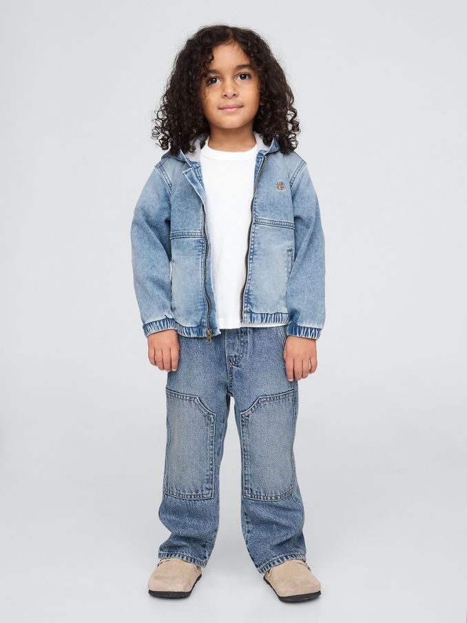 Blue UltraSoft Baggy Carpenter Jeans (6mths-5yrs) (F49352) | £25