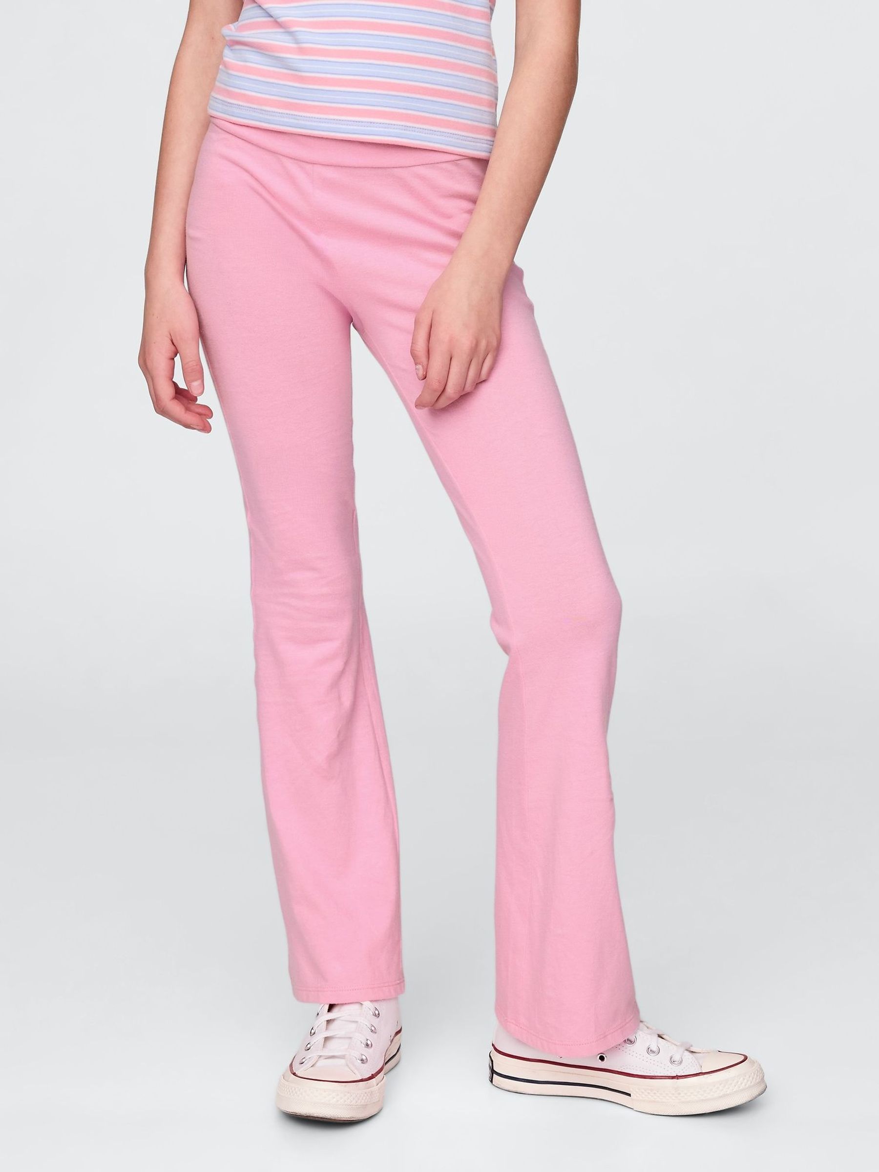 Light Pink Flare Leggings (4-13yrs) (F49731) | £15