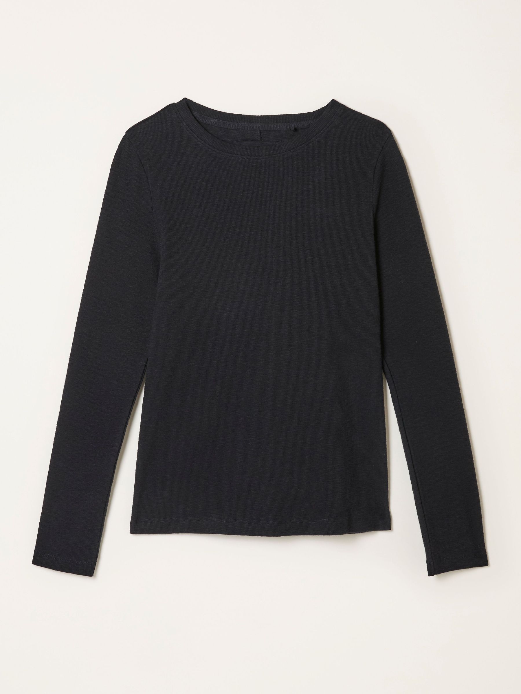 V&A | FatFace Callie Black Long Sleeve Top (F50227) | £29.50