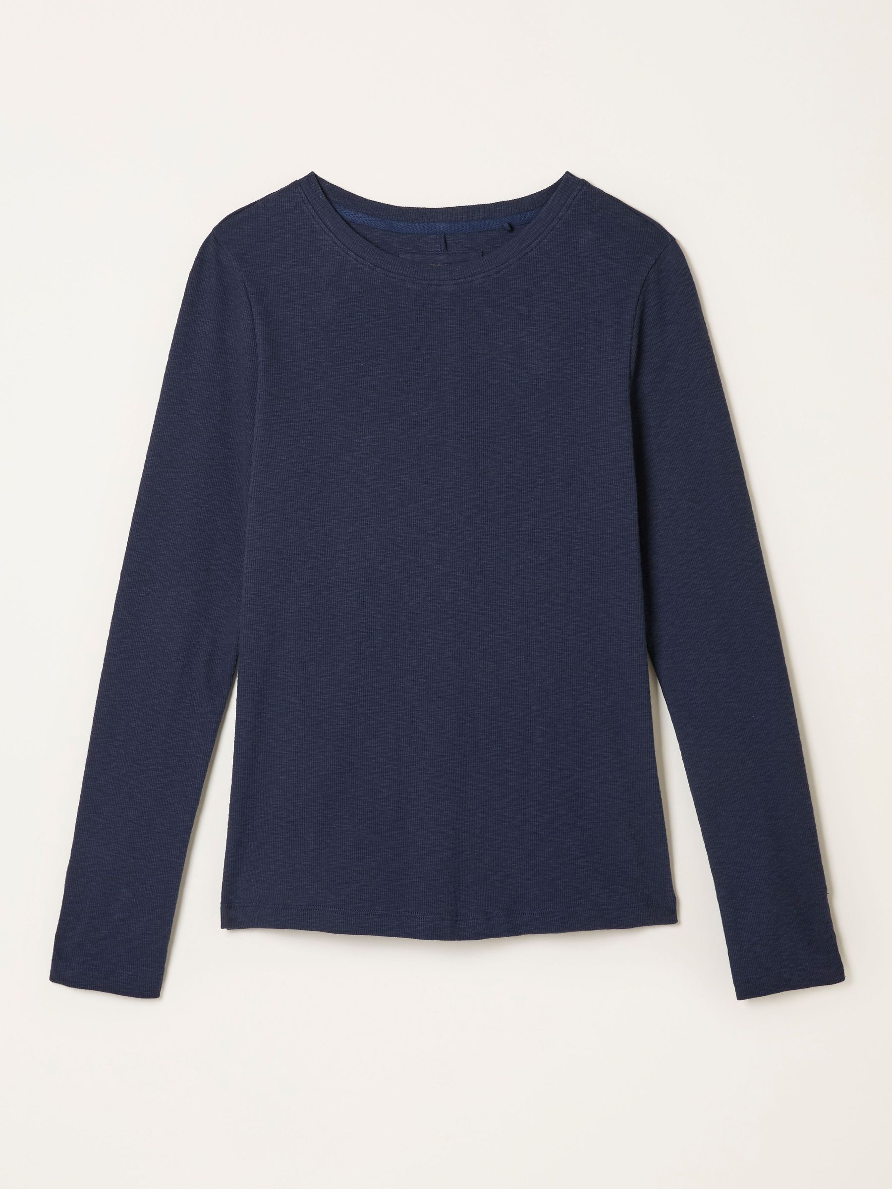 V&A | FatFace Callie Navy Long Sleeve Top (F50242) | £29.50