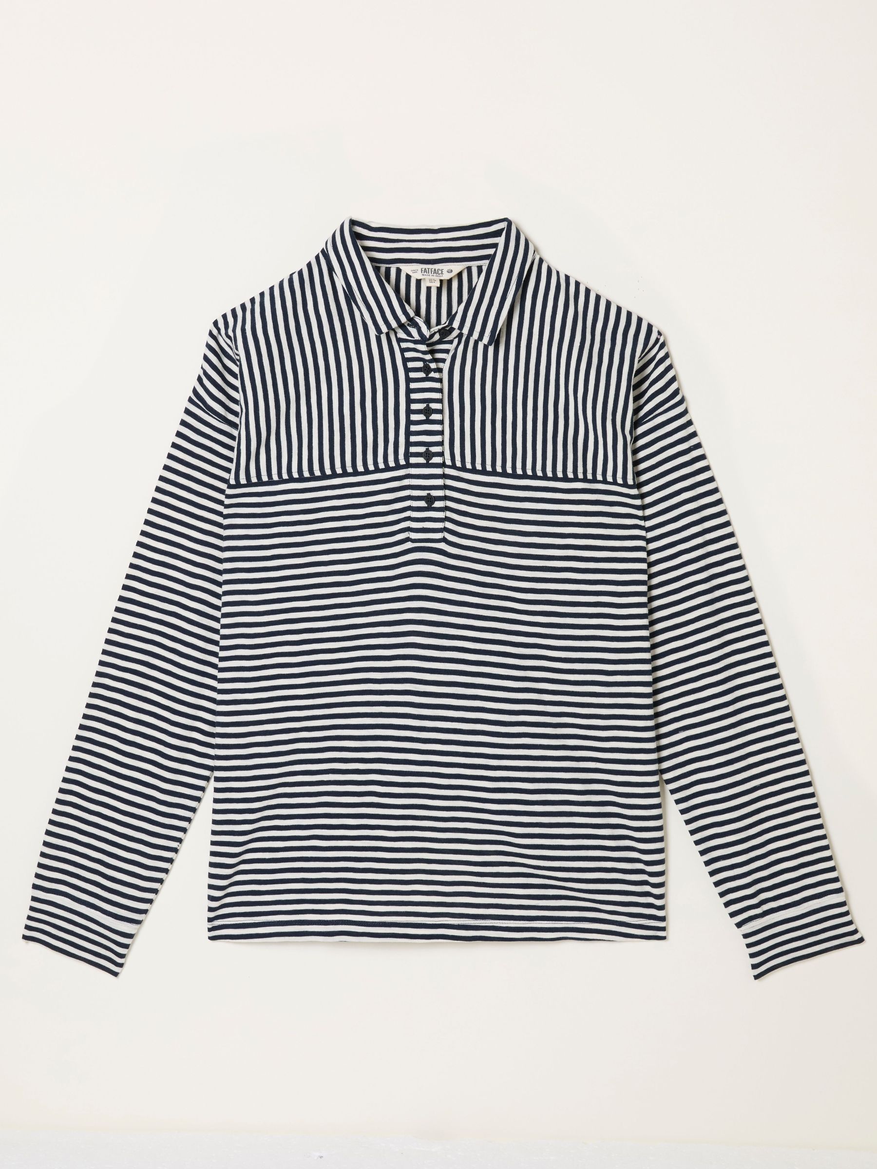 Navy Stripe Jersey Shirt (F50251) | £35