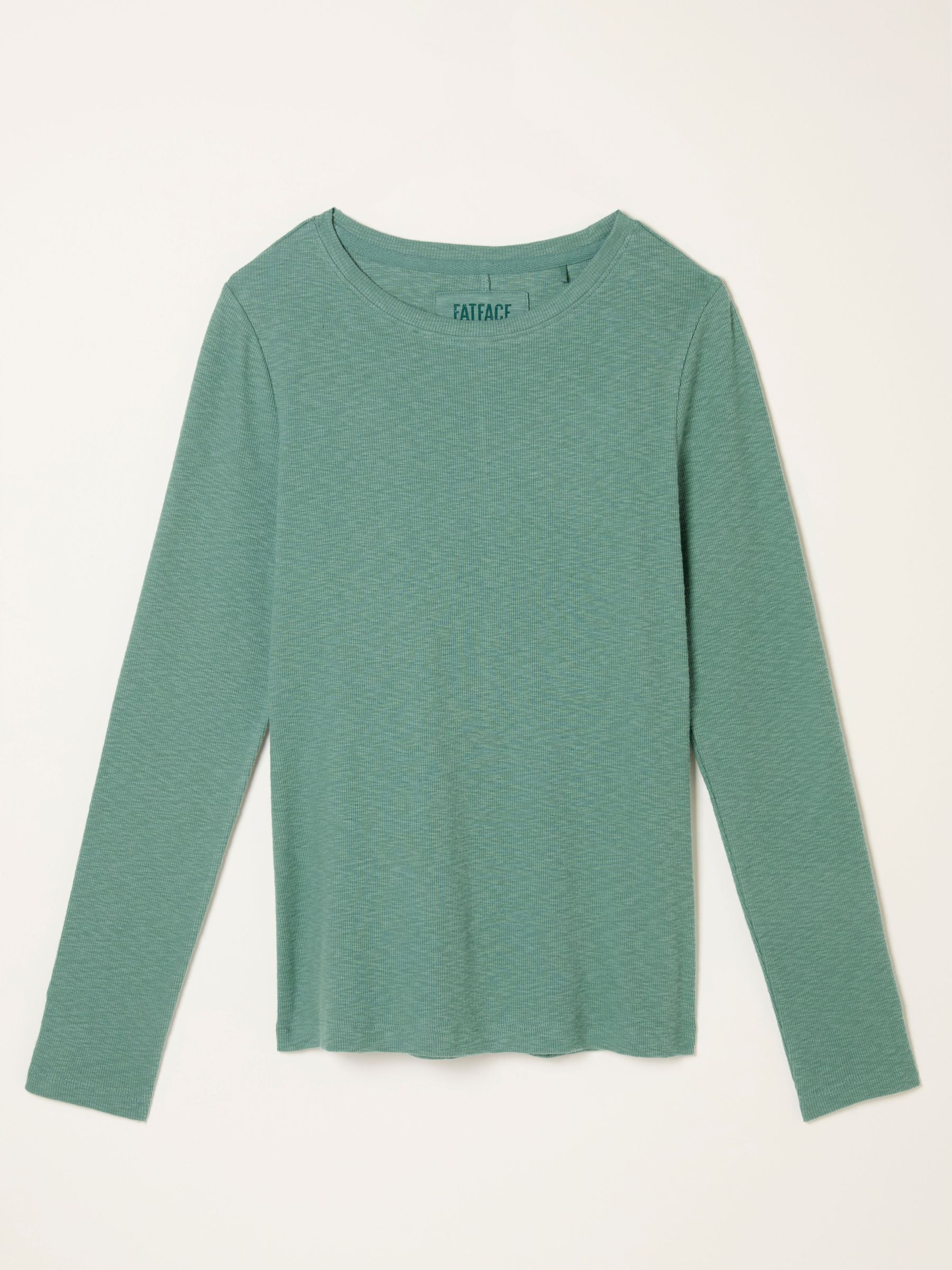 V&A | FatFace Callie Duck Egg Blue Long Sleeve Top (F50257) | £29.50