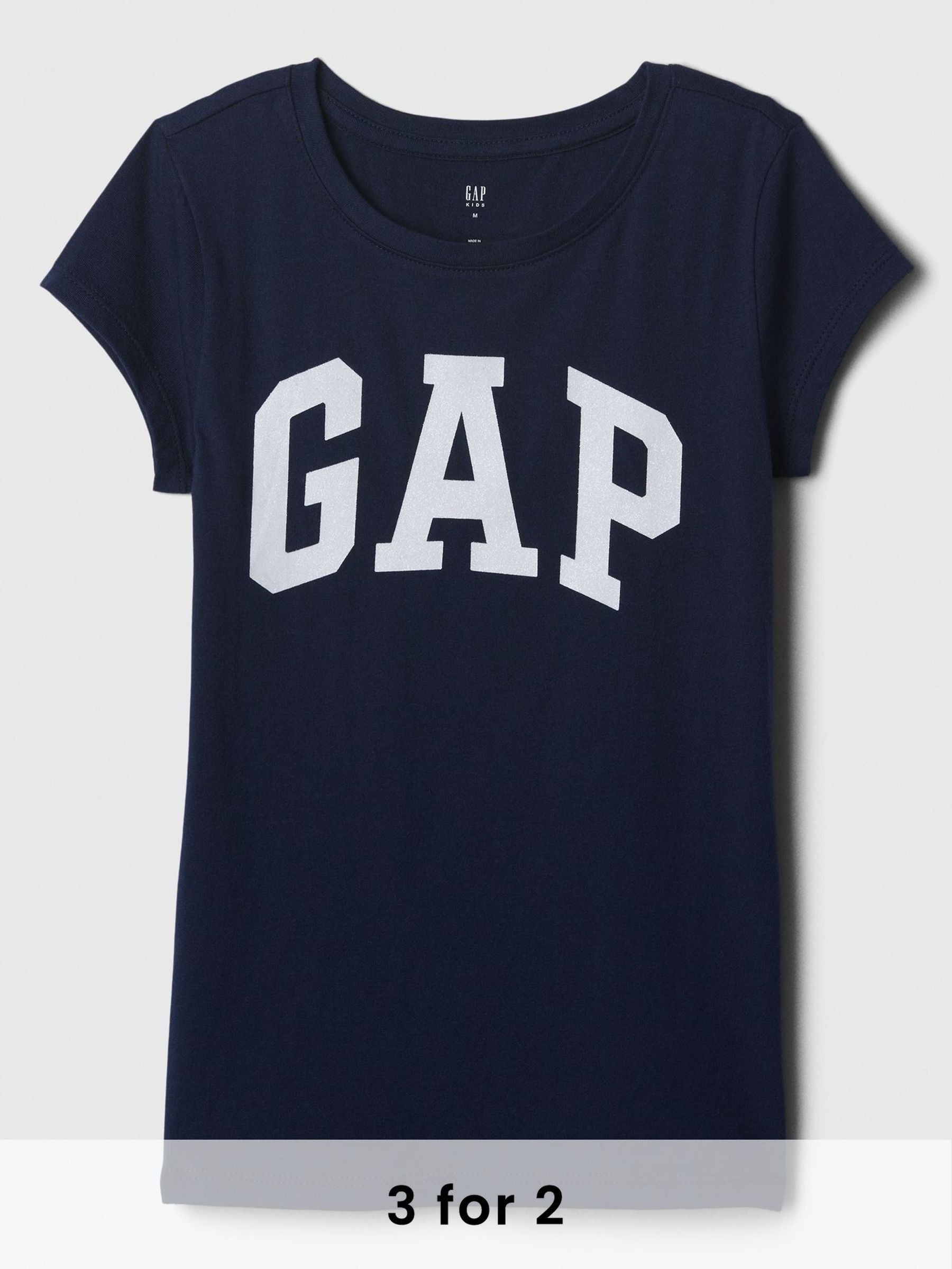 Navy Blue Logo Graphic Short Sleeve Crew Neck T-Shirt (4-13yrs) (F50564) | £10