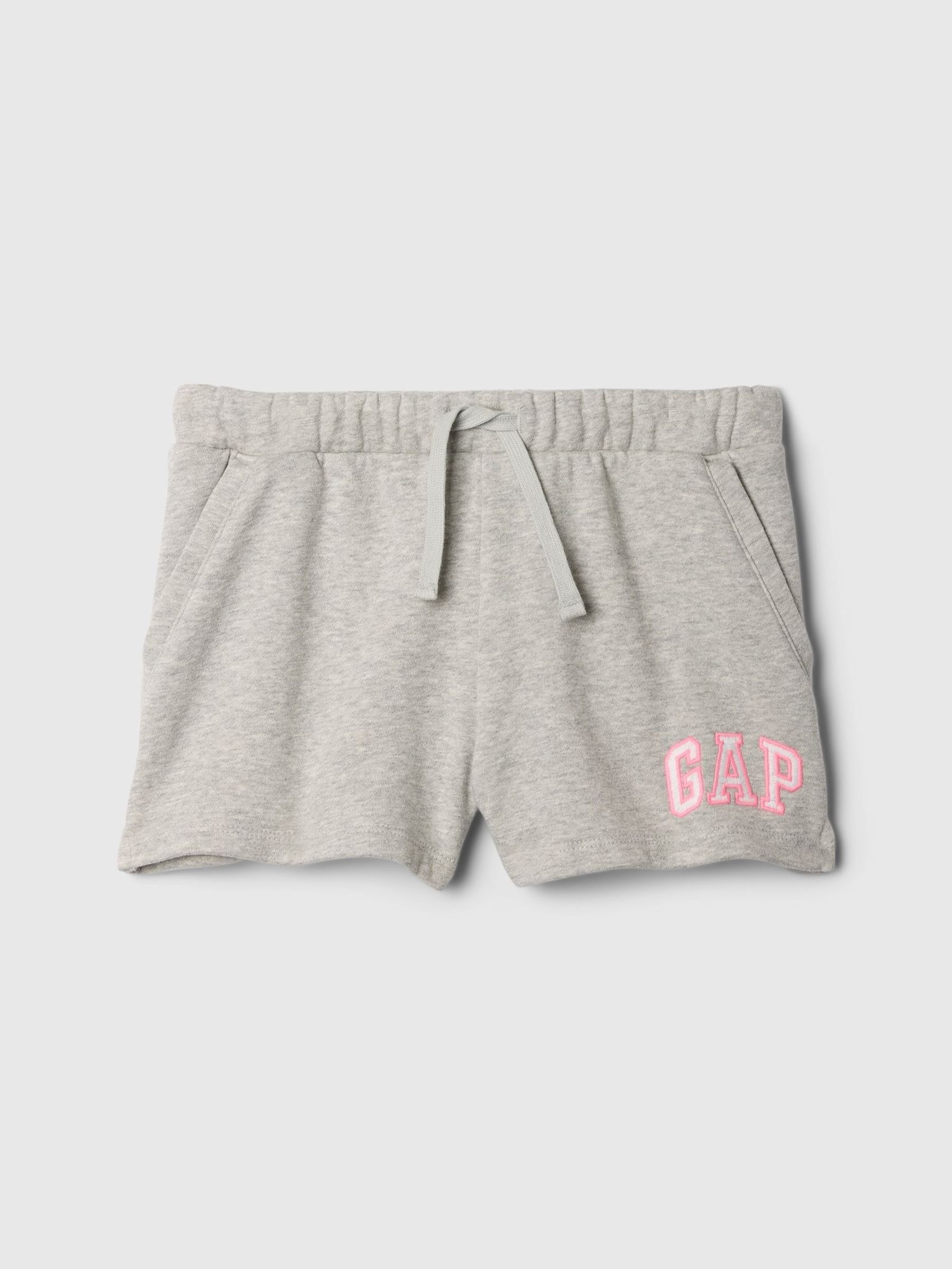 Grey Logo Pull On Shorts (4-13yrs) (F50584) | £14