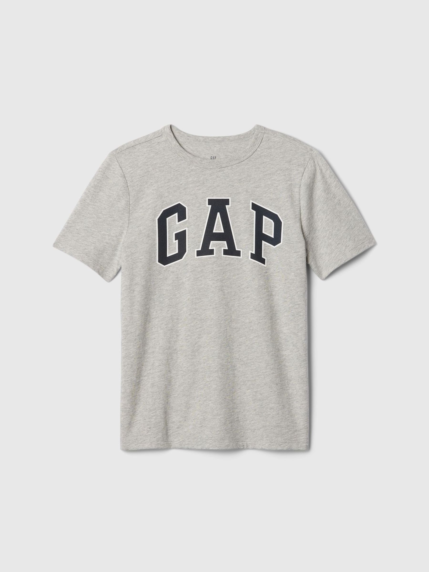 Grey Logo Short Sleeve Crew Neck T-Shirt (4-13yrs) (F50669) | £10