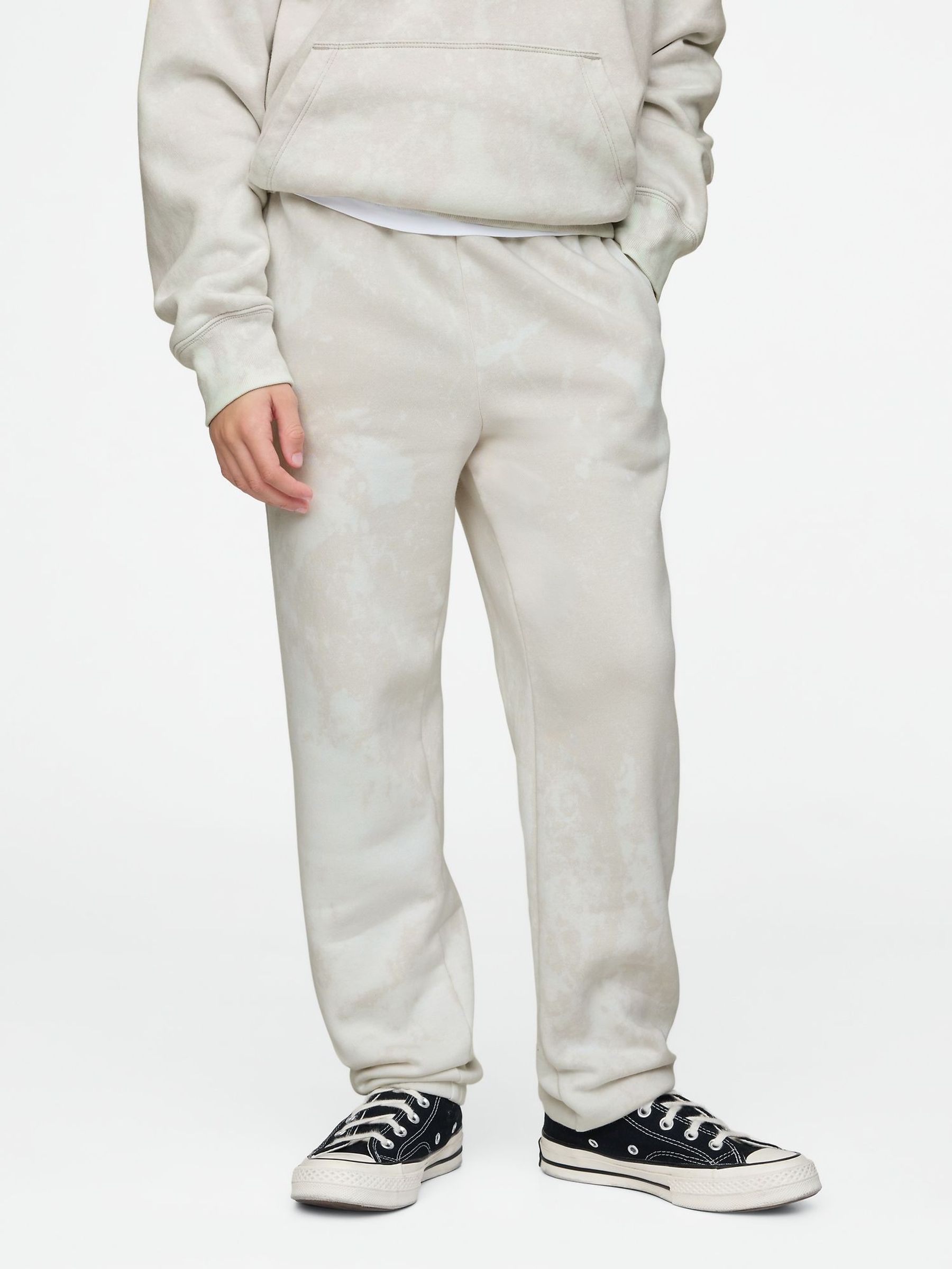 Grey Vintage Soft Fleece-Lined Joggers (4-13yrs) (F50676) | £18