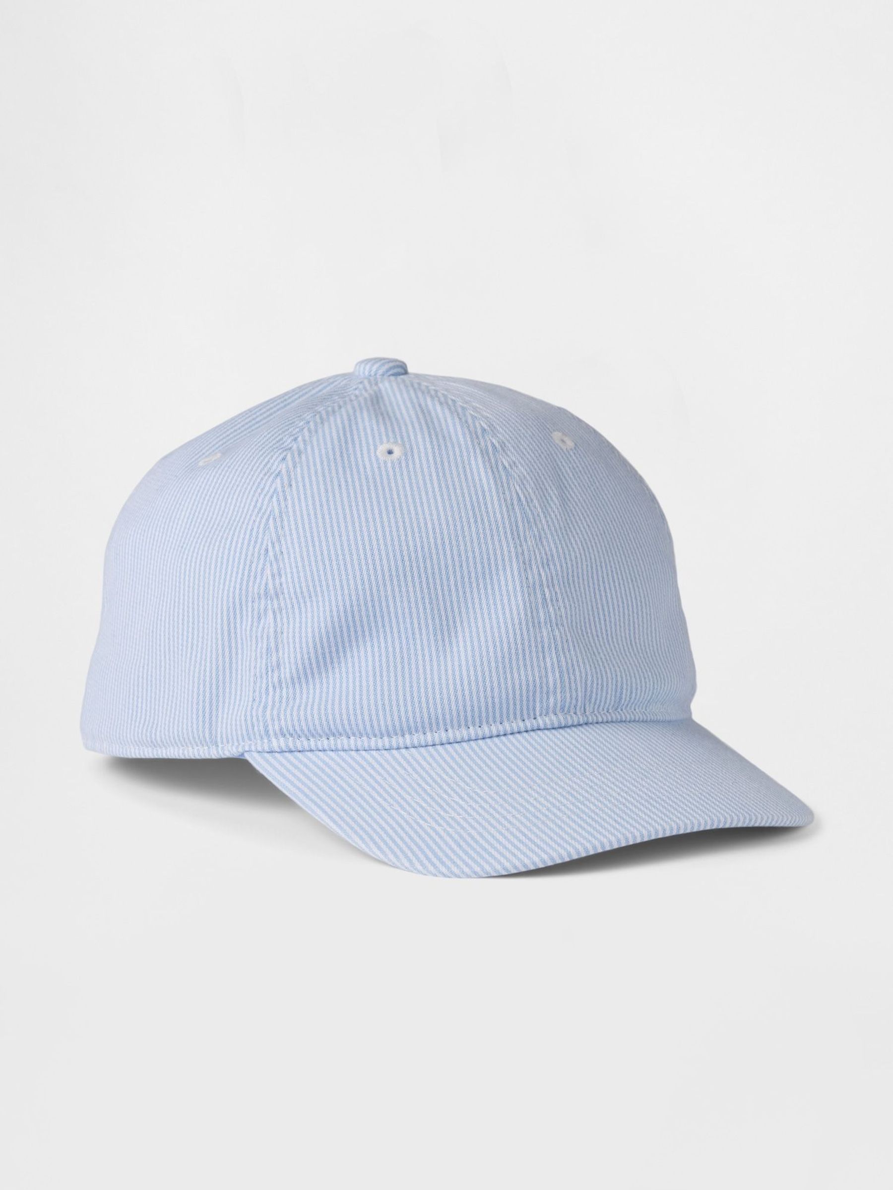 Blue Stripe Kids Denim Baseball Cap (4-10yrs) (F50680) | £12