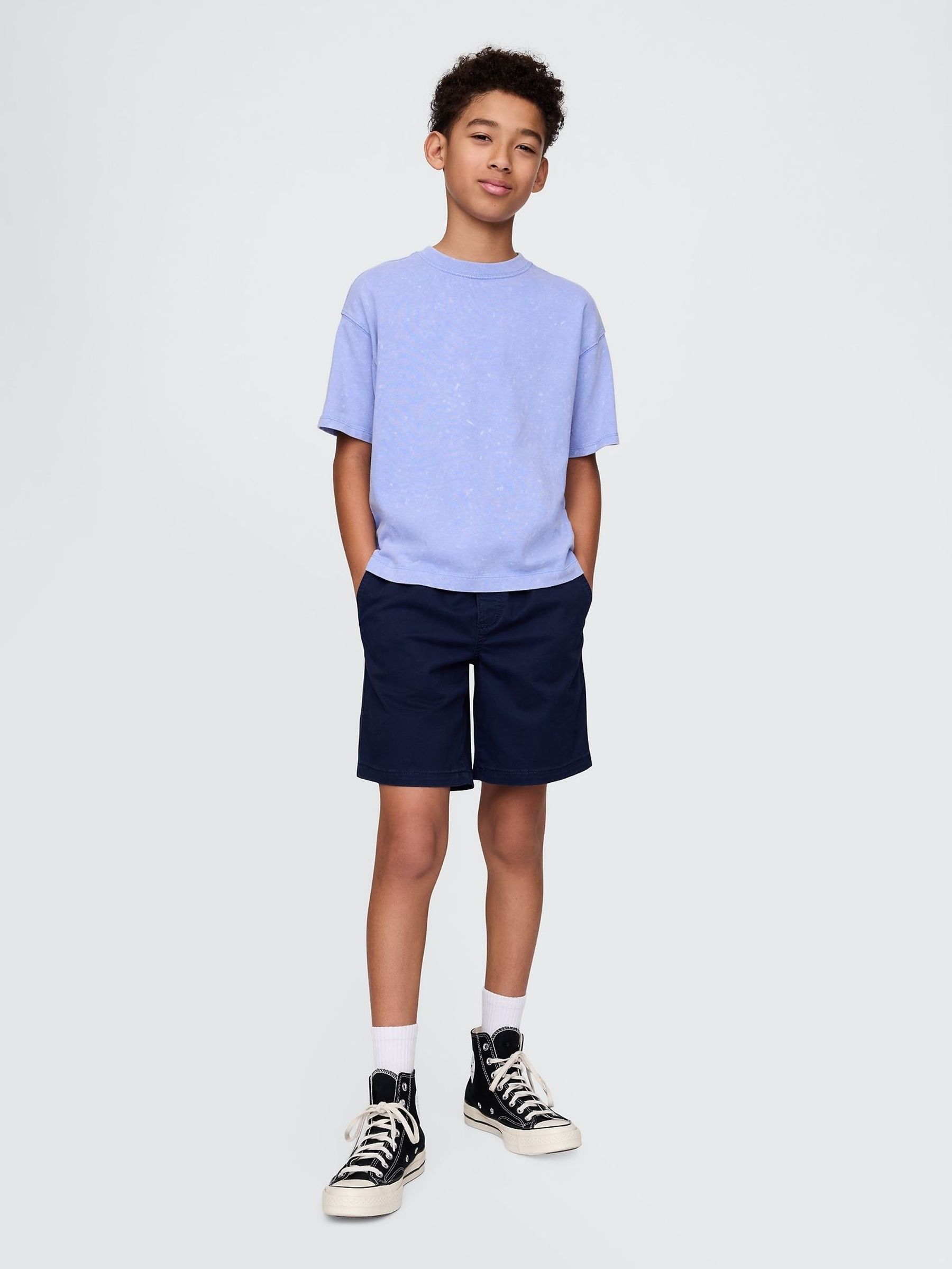 Blue Relaxed Easy Shorts (4-13yrs) (F50684) | £18