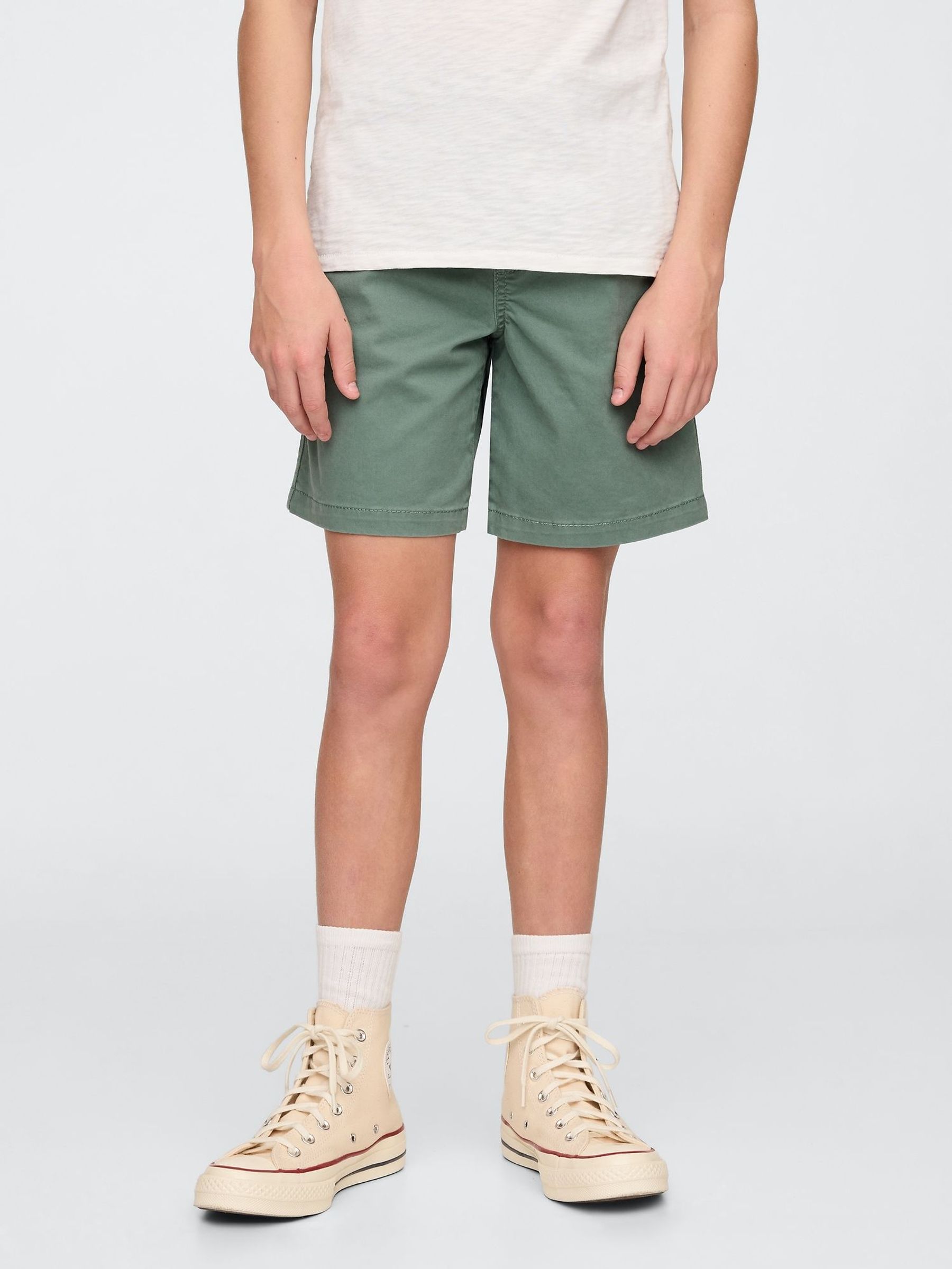 Green Relaxed Easy Shorts (4-13yrs) (F50701) | £18