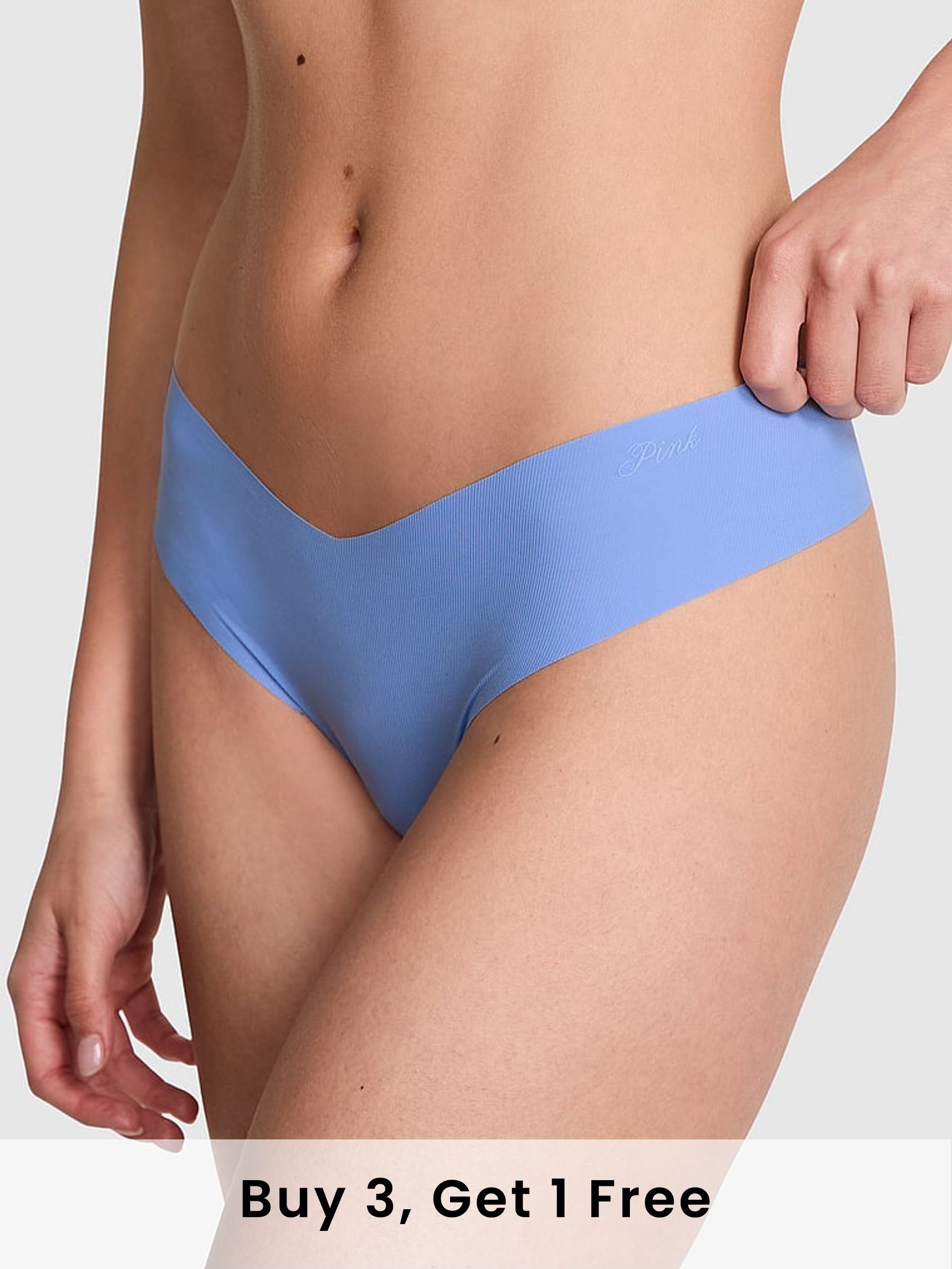 Seascape Blue Thong No Show Thong Knickers (F51180) | £9