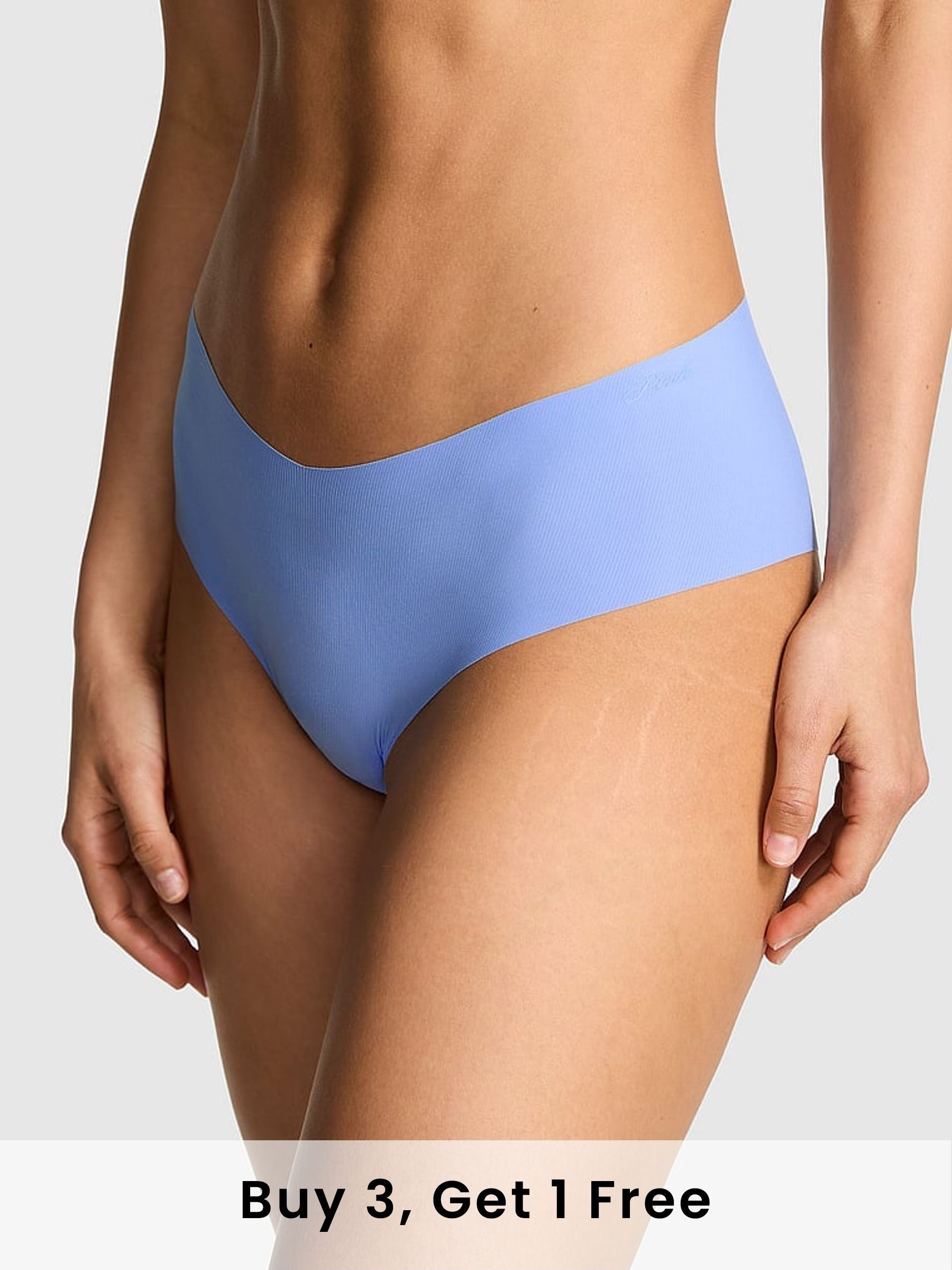 Seascape Blue Cheeky No Show Thong Knickers (F51189) | £9