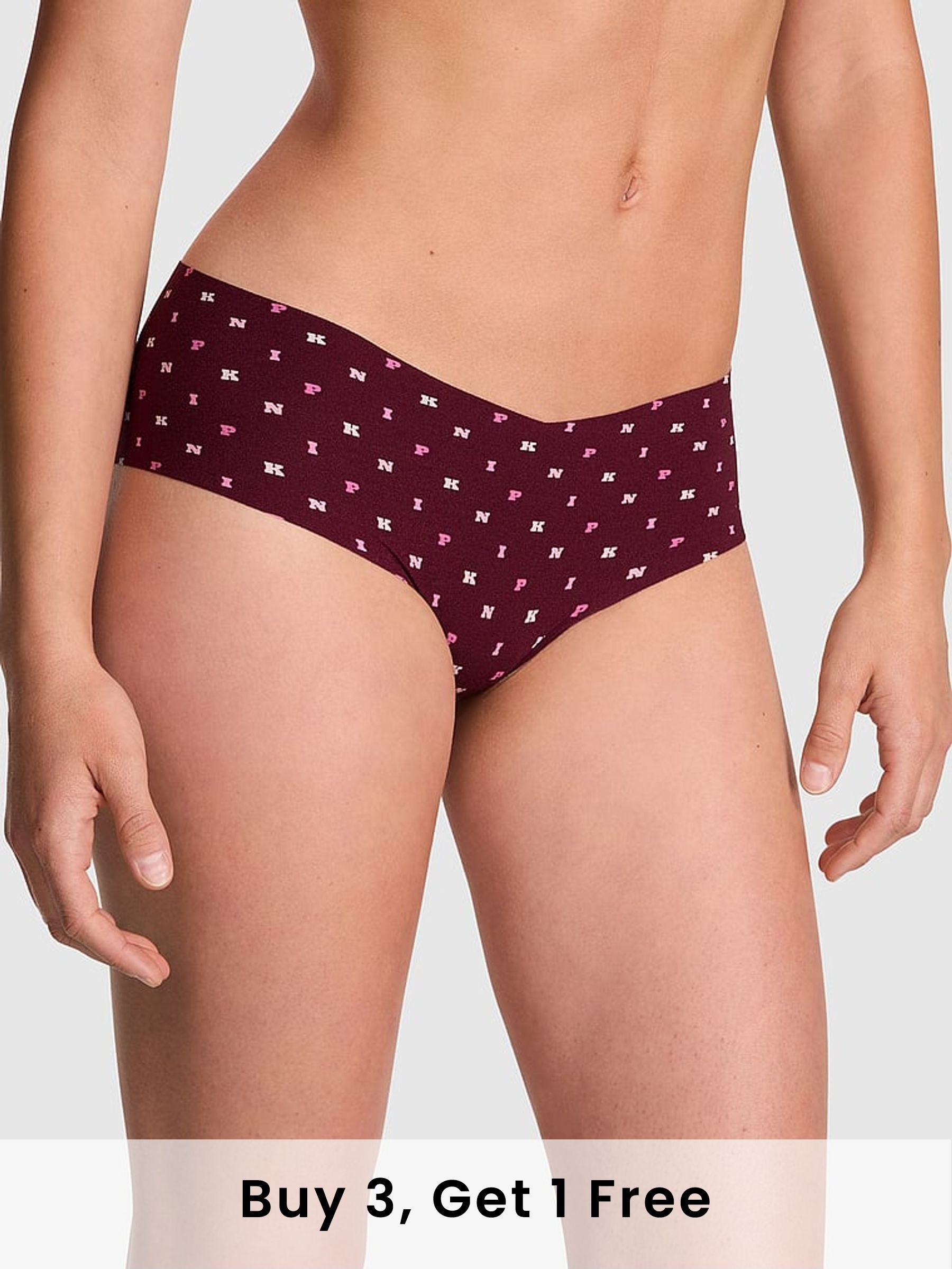 Purple Rose Cheeky No Show Thong Knickers (F51221) | £9