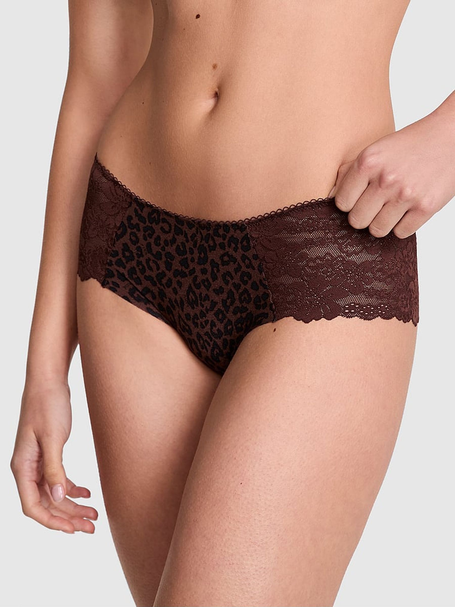 Brown Leopard Hipster Knickers (F51232) | £9