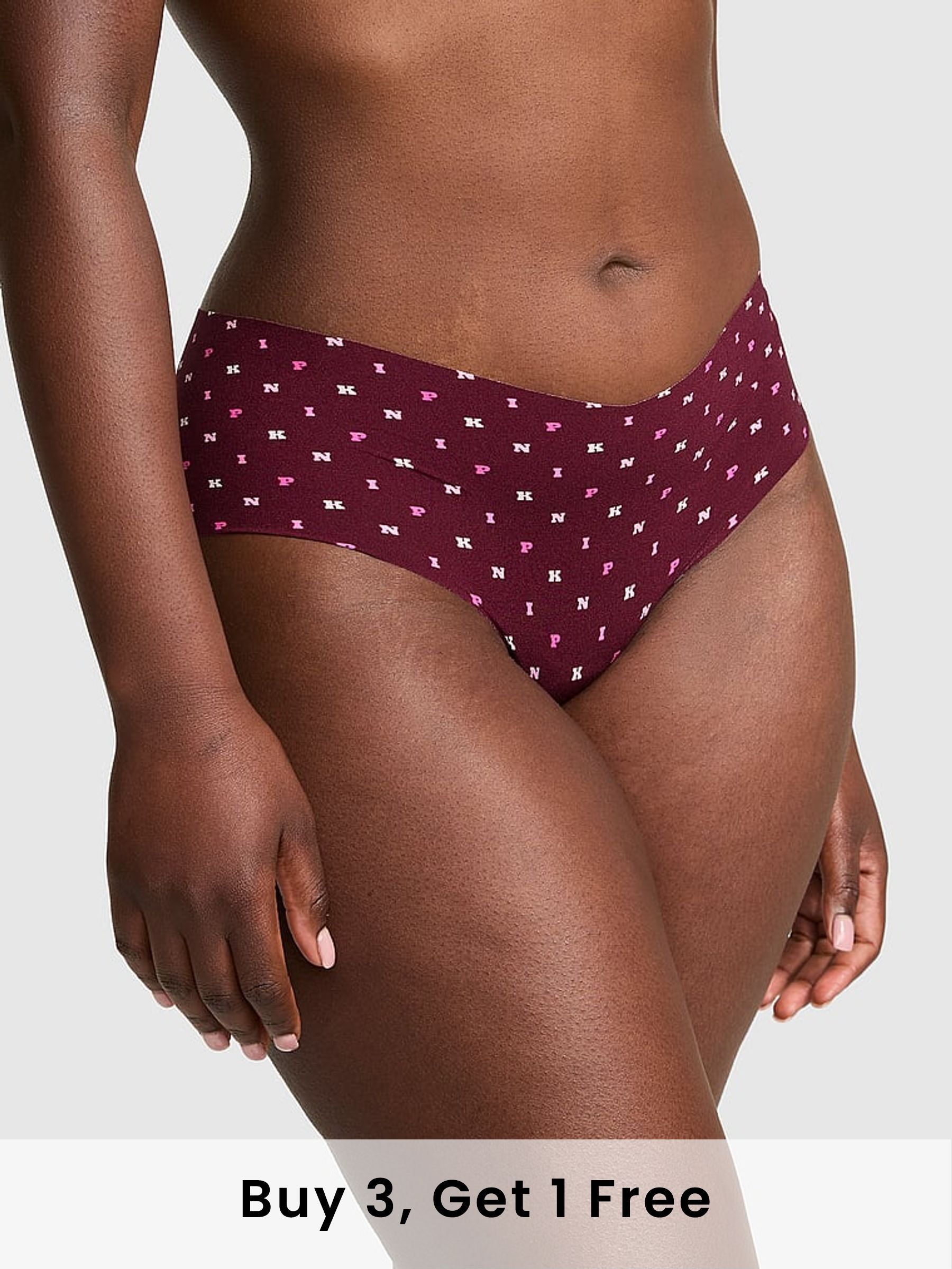 Purple Rose Hipster No Show Cheeky Knickers (F51235) | £9