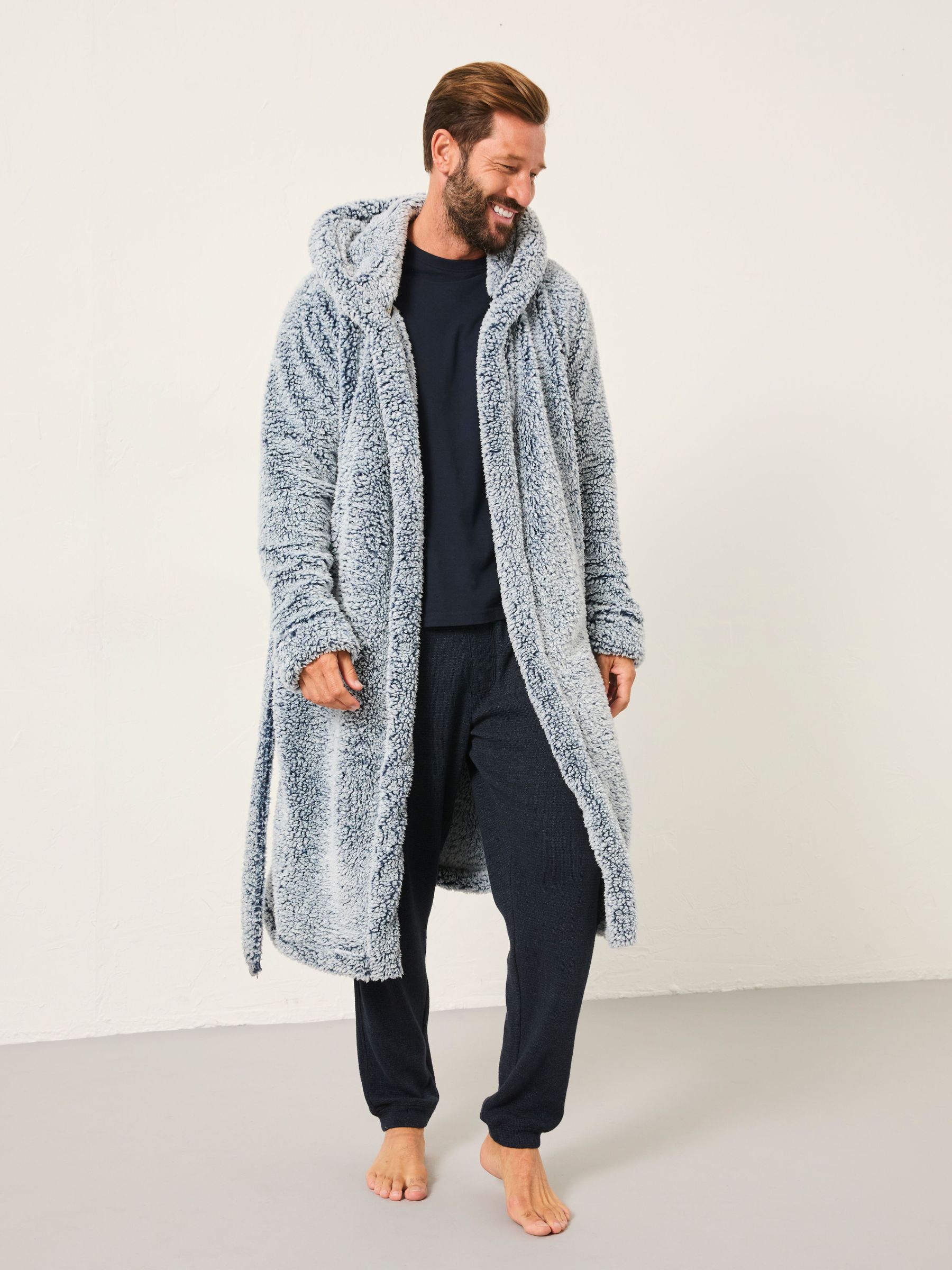 mens fat face dressing gown
