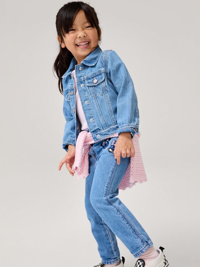 Blue Disney Minnie Mouse Icon Denim Jacket (6mths-5yrs) (F51272) | £35