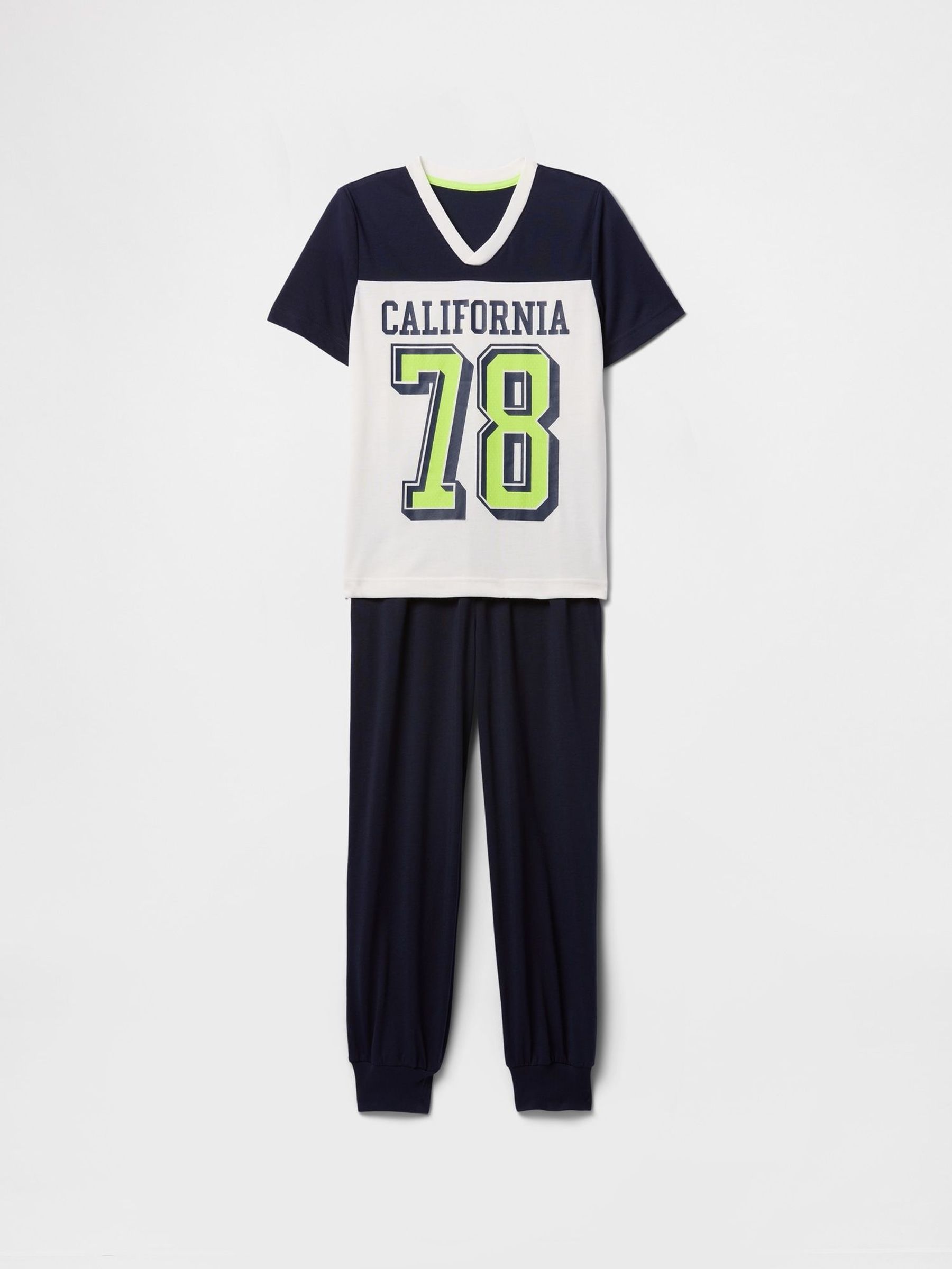 Black Pyjama & Jogger Set (6-13yrs) (F52043) | £25