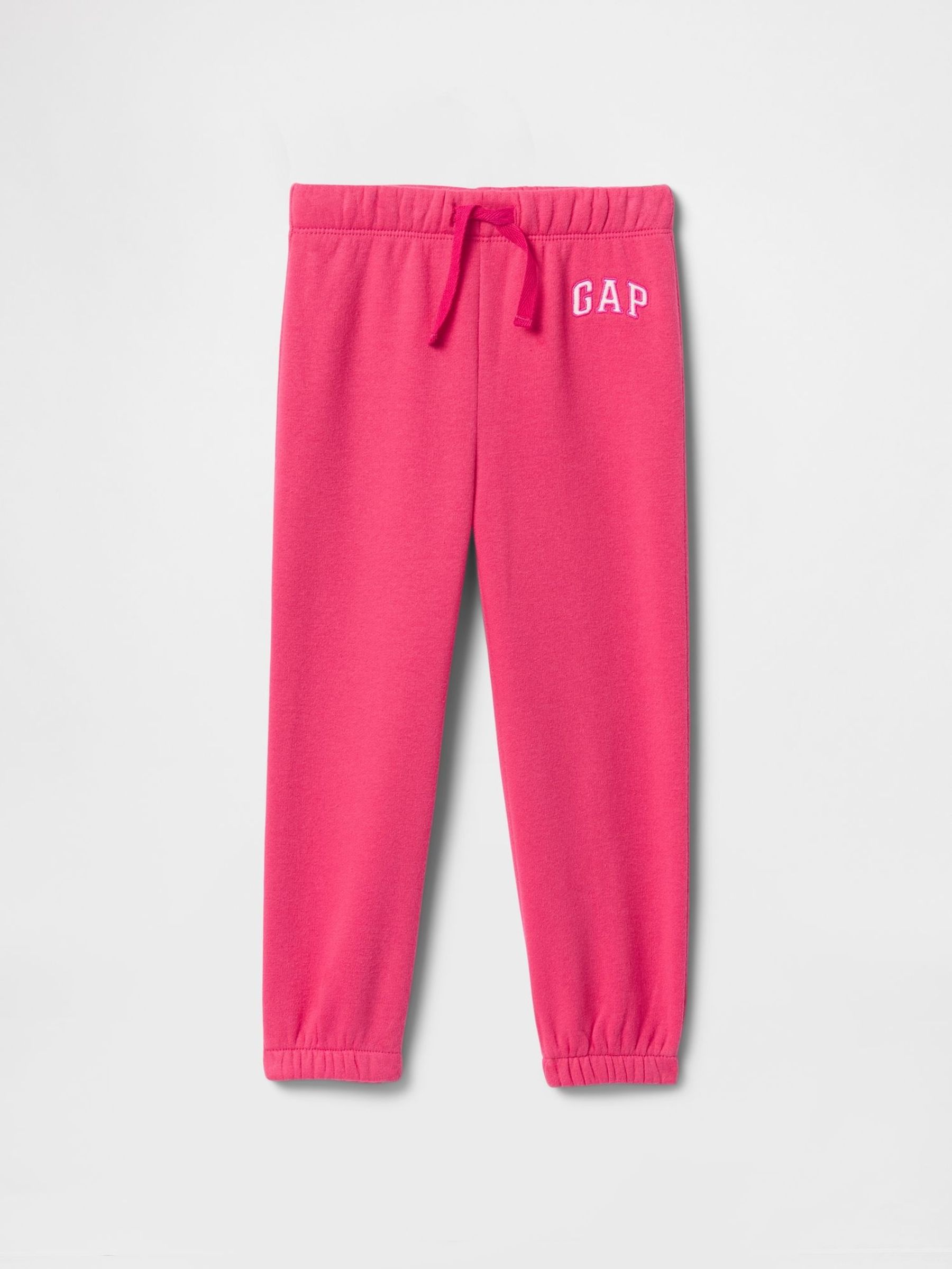 Pink Logo Pull On Fleece-Lined Joggers (6mths-5yrs) (F53323) | £15