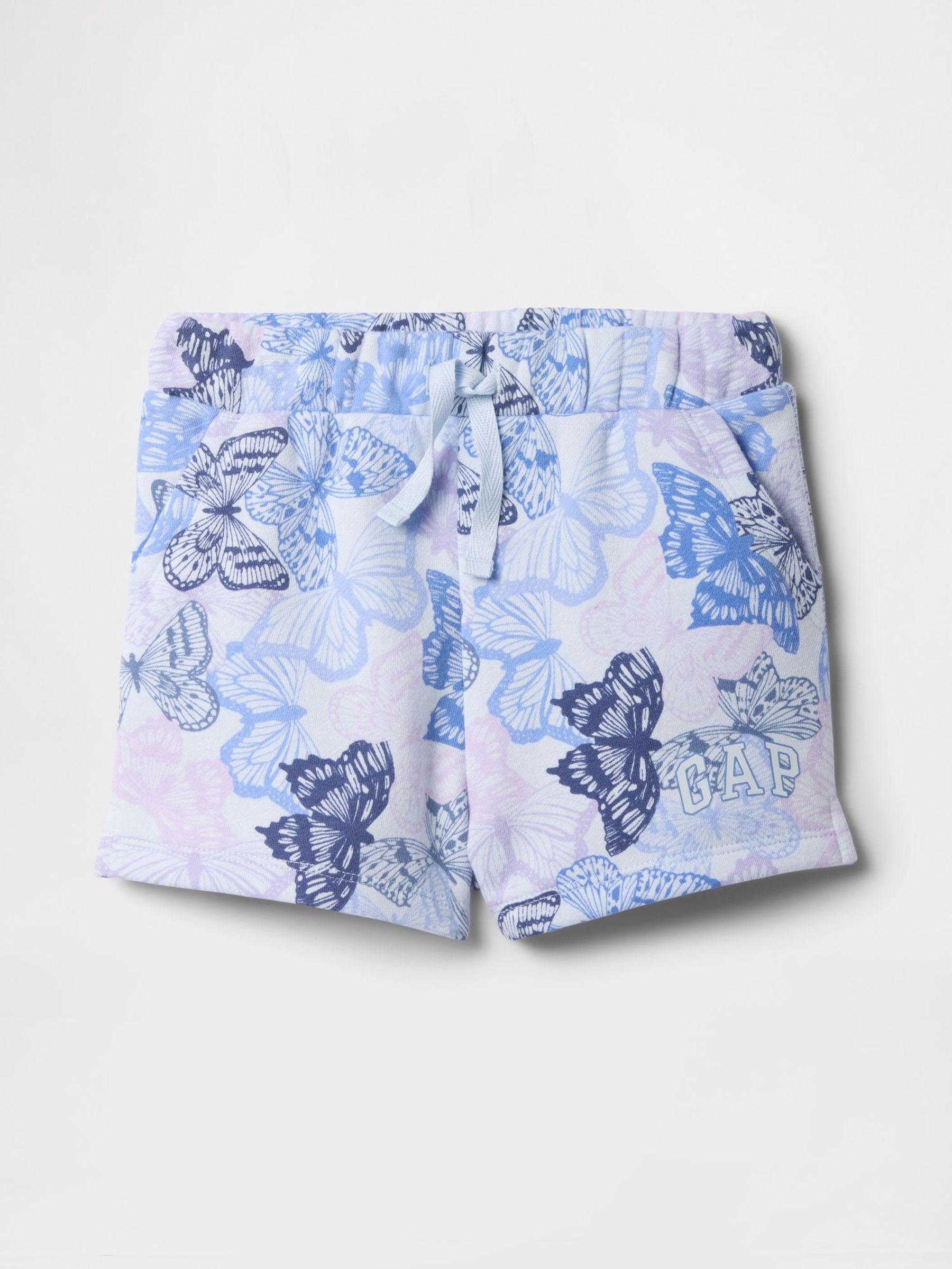 Blue Butterfly Logo Pull On Shorts (6mths-5yrs) (F53324) | £12
