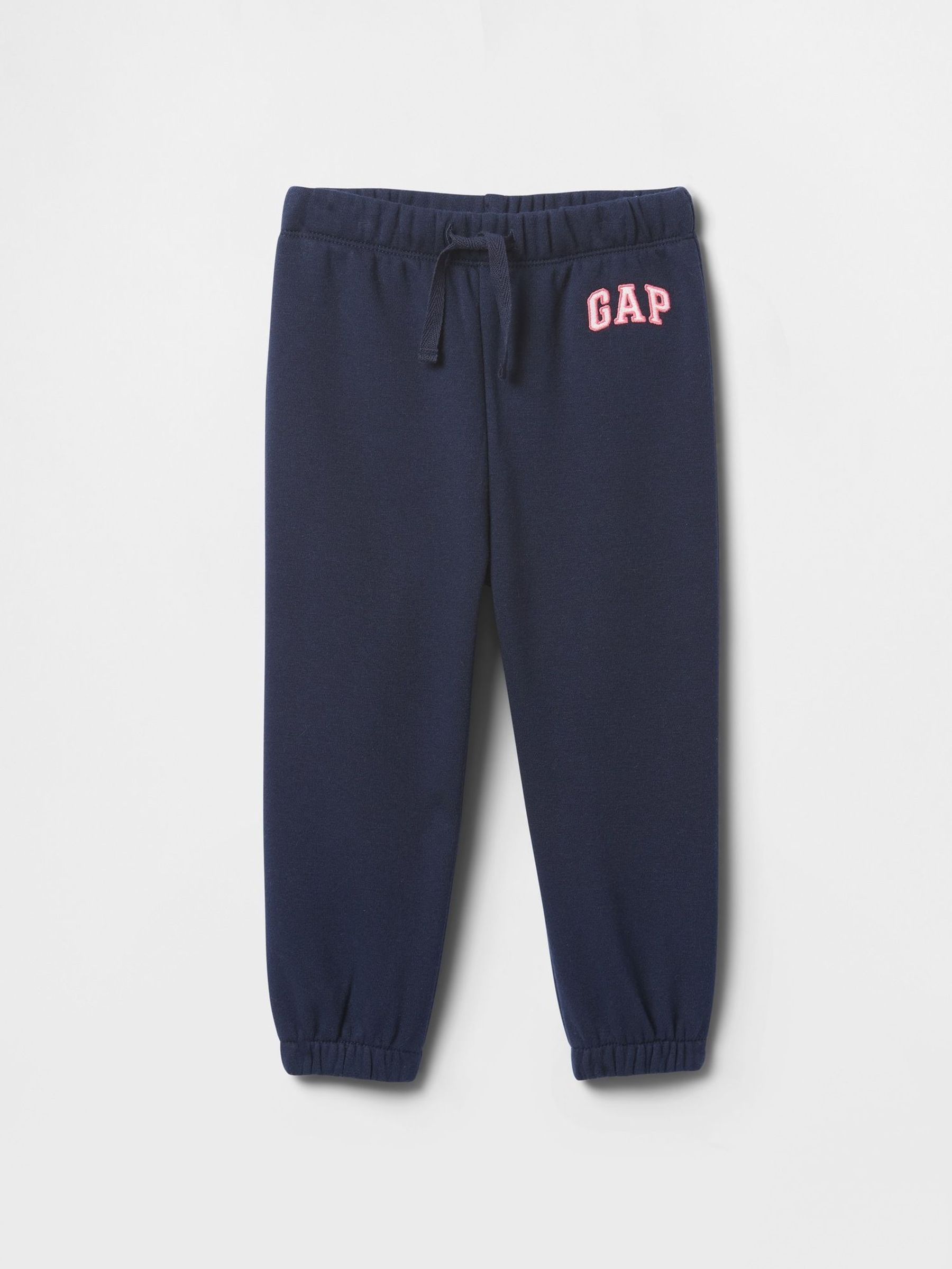 Navy Blue Logo Pull On Fleece-Lined Joggers (6mths-5yrs) (F53327) | £15