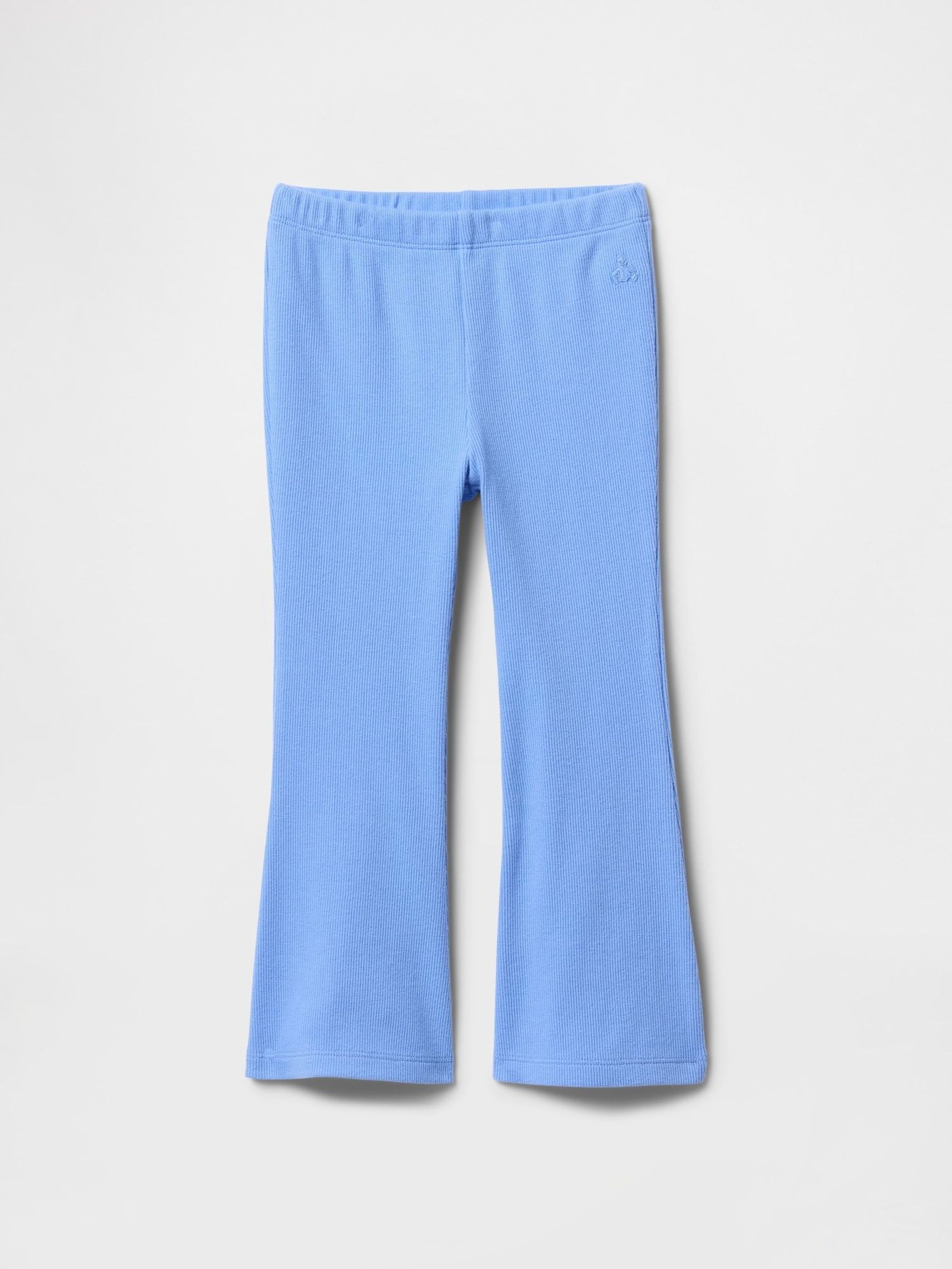 Blue Ribbed Flare Leggings (6mths-5yrs) (F53329) | £10