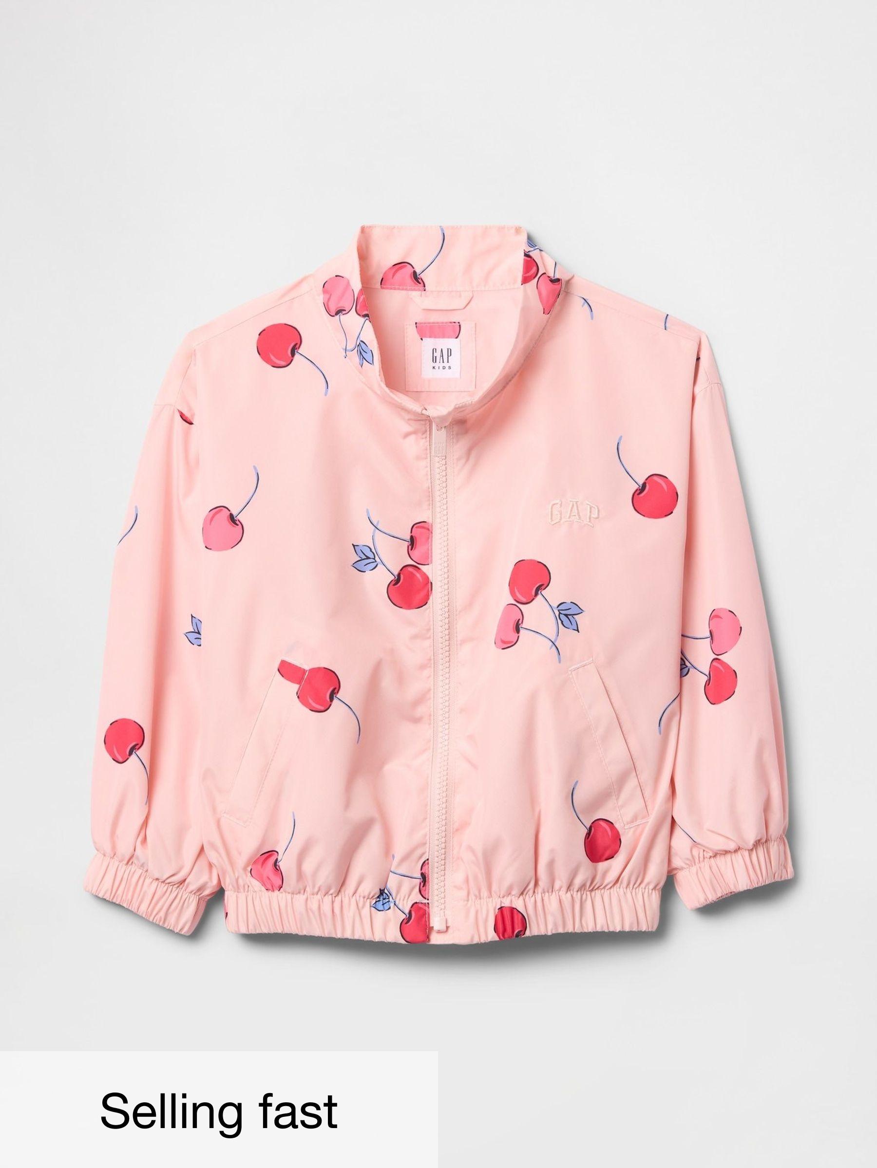 Pink Zip Up Windbreaker Jacket (6mths-5yrs) (F53338) | £25