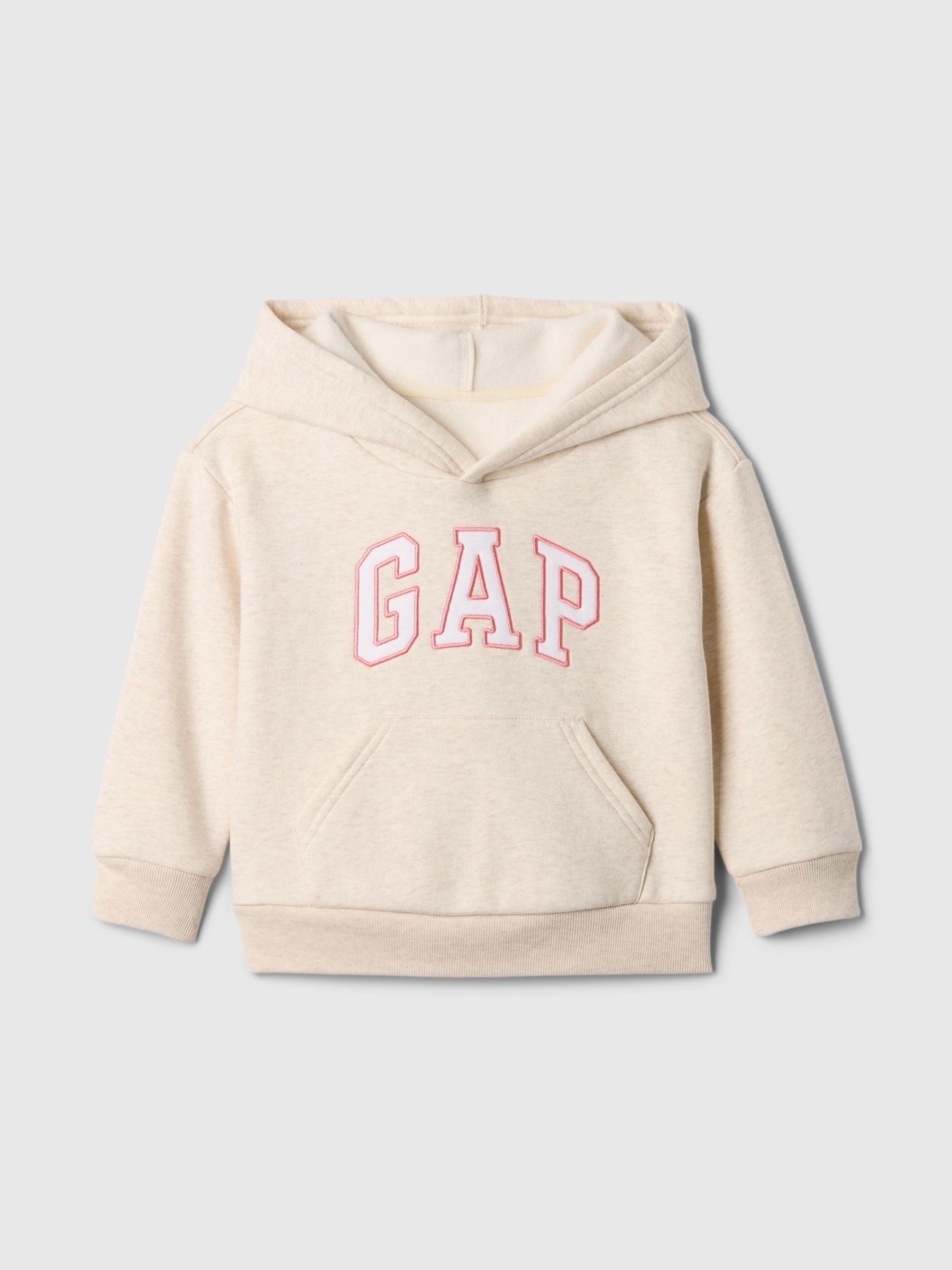 Beige Logo Hoodie (6mths-5yrs) (F53340) | £18