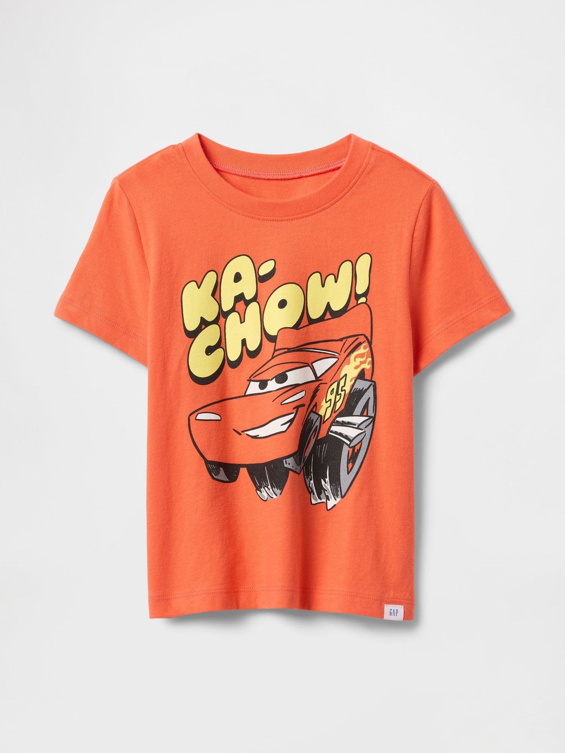 Orange Lightning McQueen Disney Graphic Short Sleeve T-Shirt (6mths-5yrs) (F53470) | £14