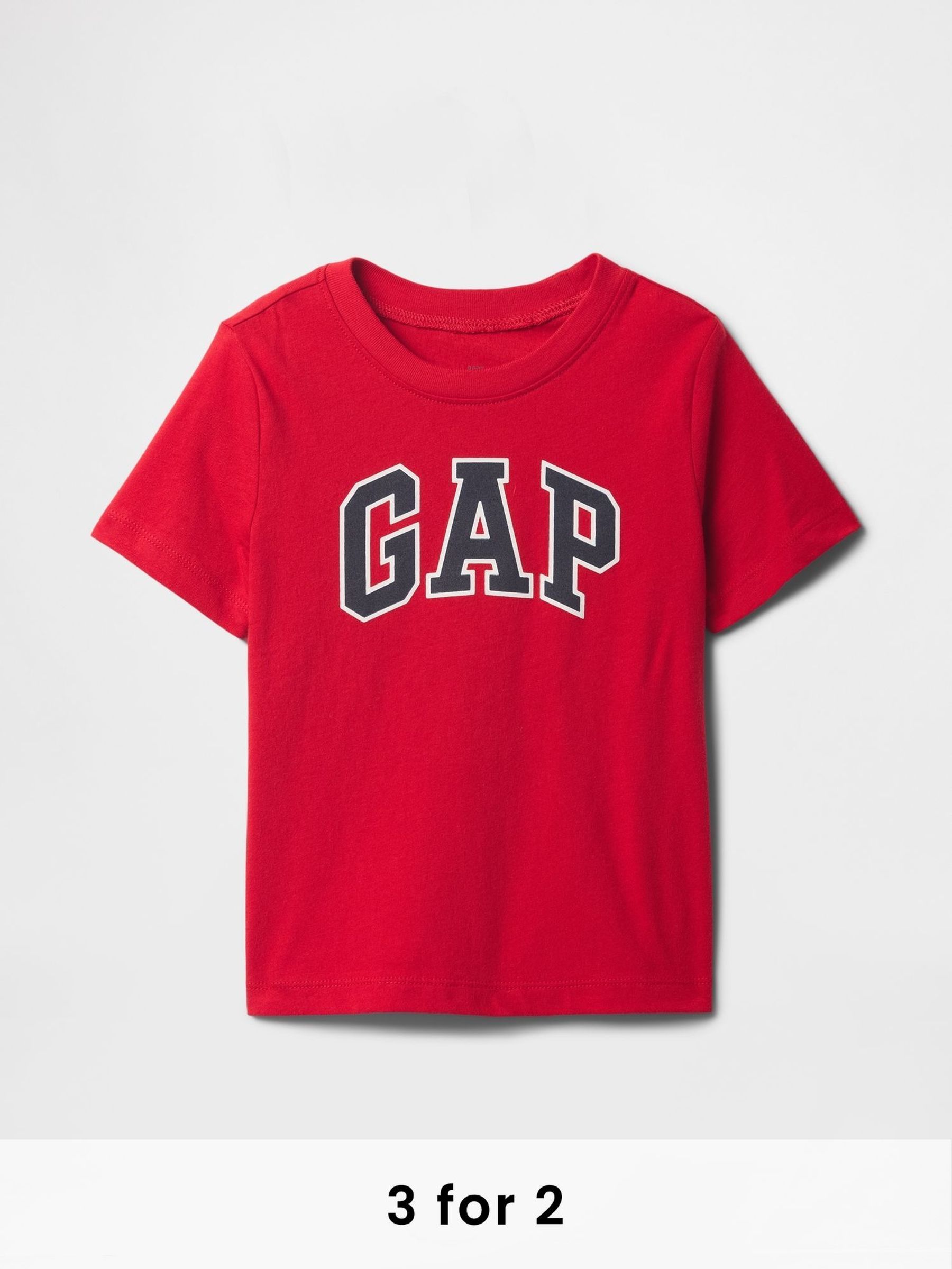 Red Logo Short Sleeve Crew Neck T-Shirt (Newborn-5yrs) (F53474) | £10