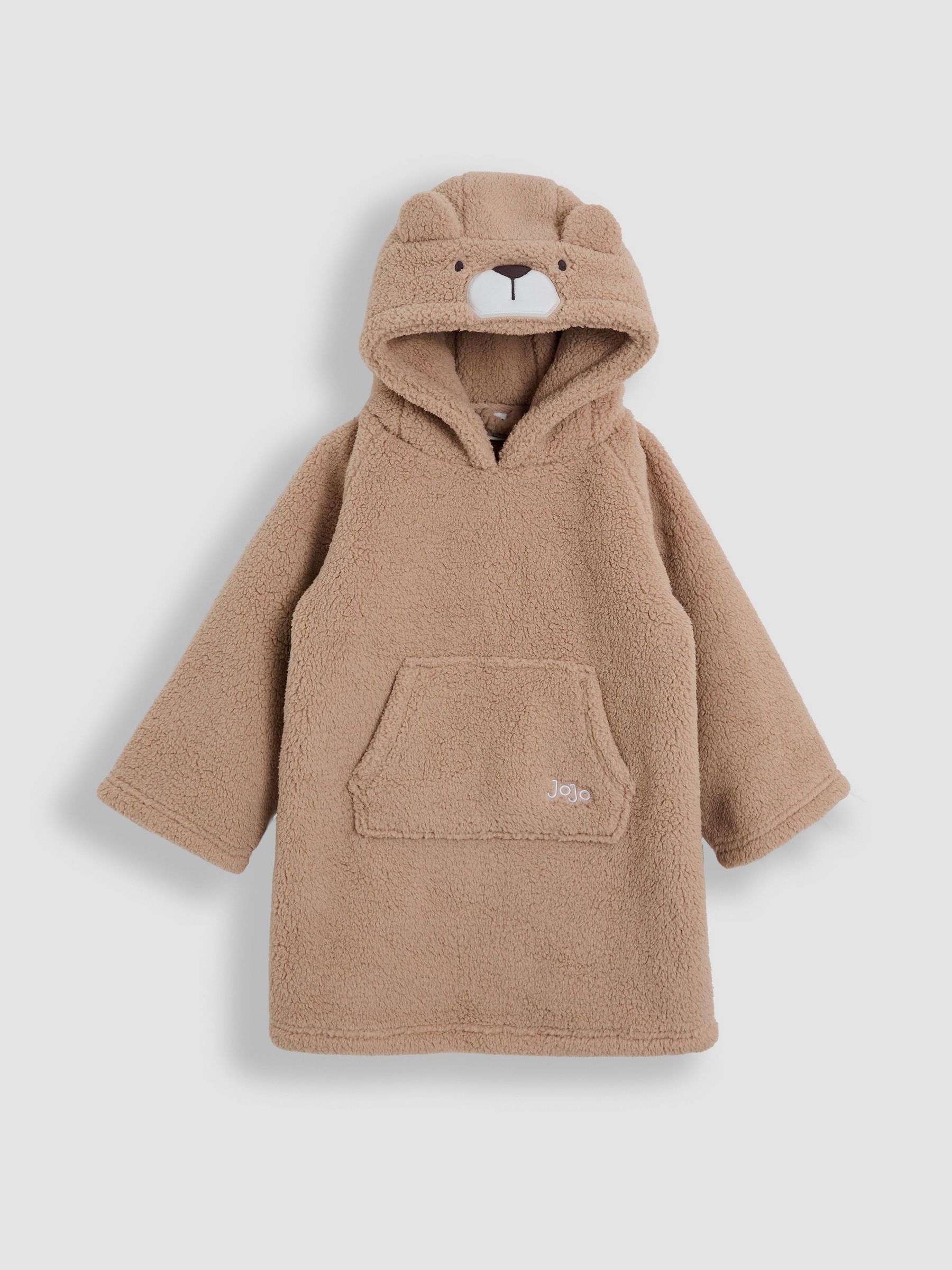 Natural Bear Cosy Hooded Blanket (F53638) | £25