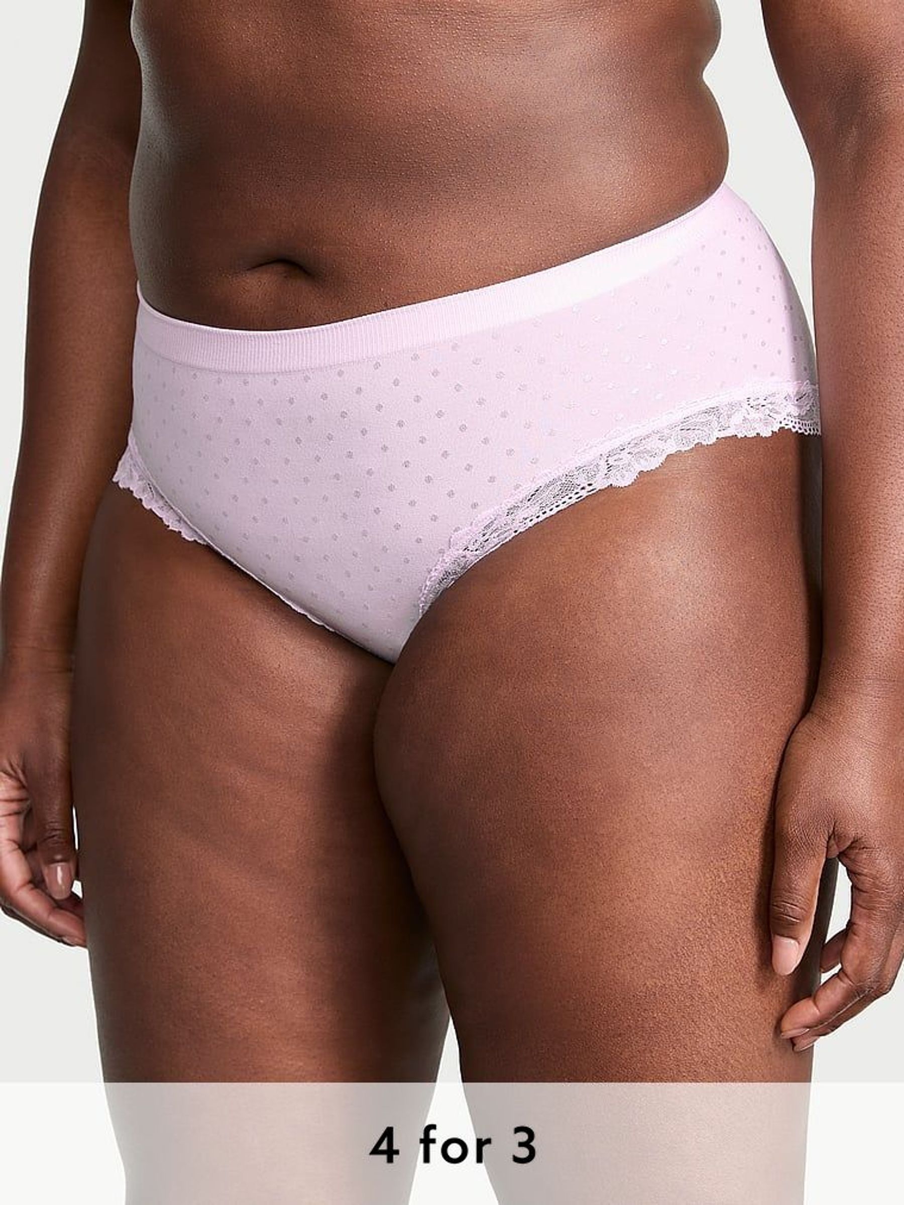 Delicate Violet Purple Hipster Knickers (F53812) | £9