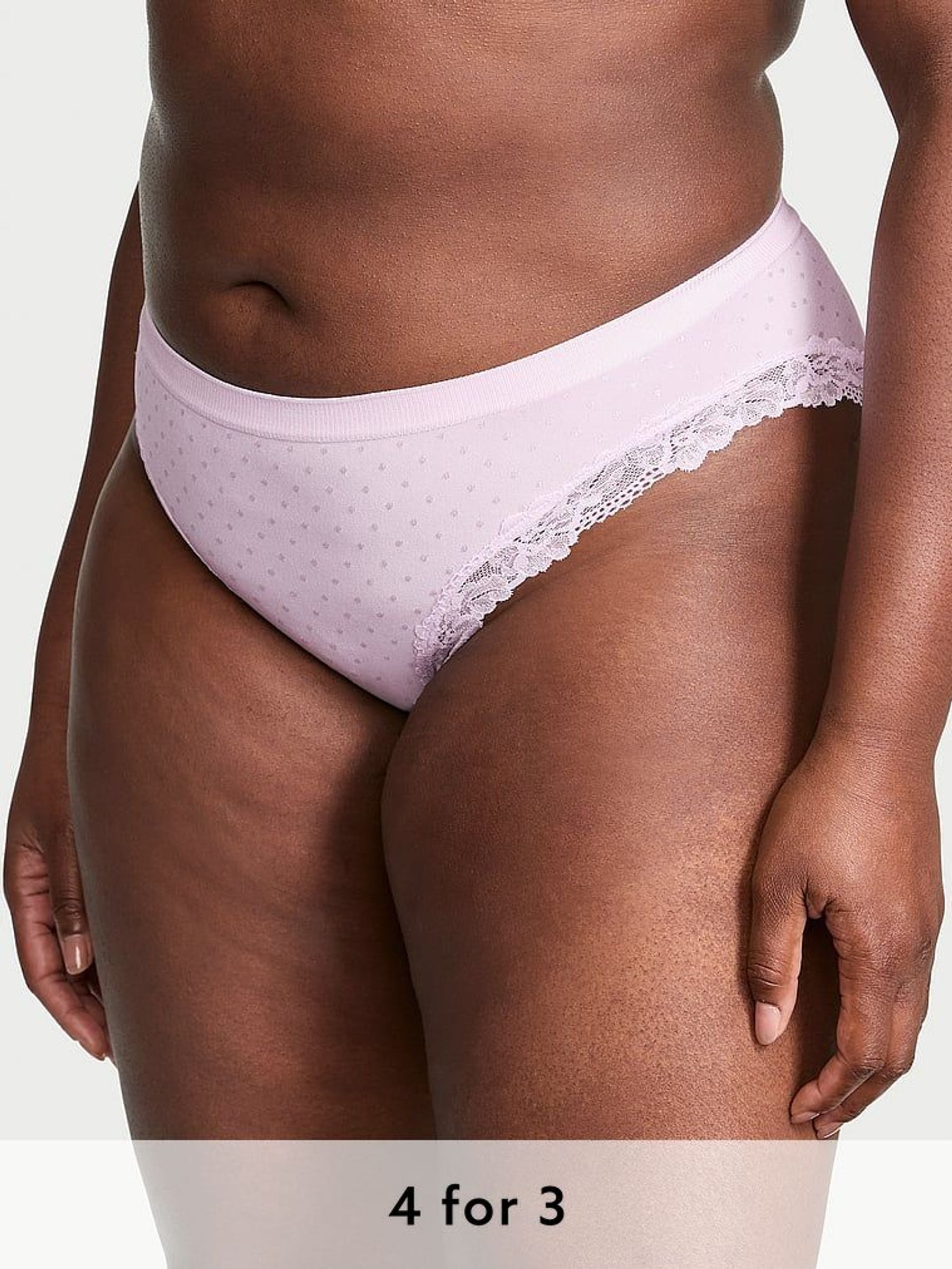 Delicate Violet Purple Bikini Knickers (F53815) | £9
