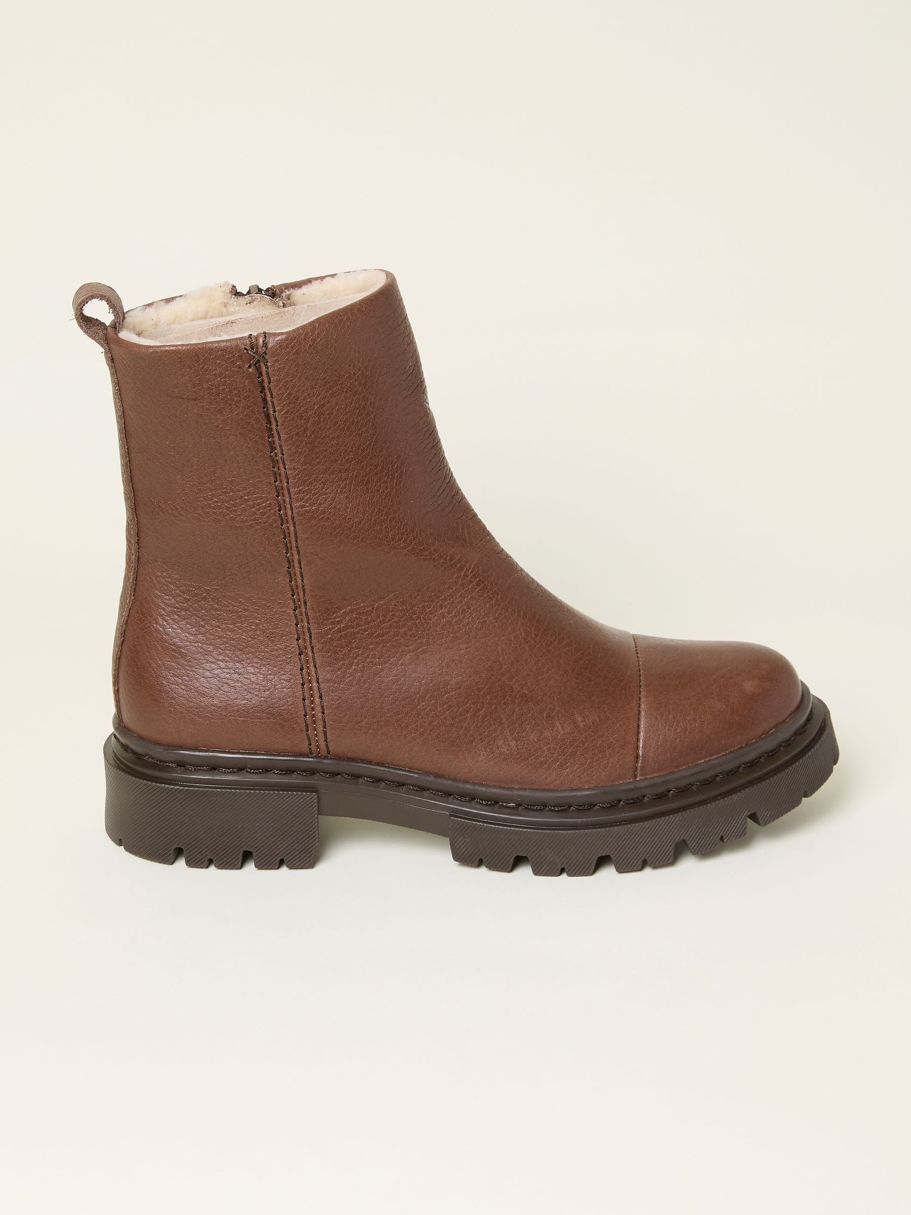 Winslie Chocolate Brown Boot (F55979) | £95