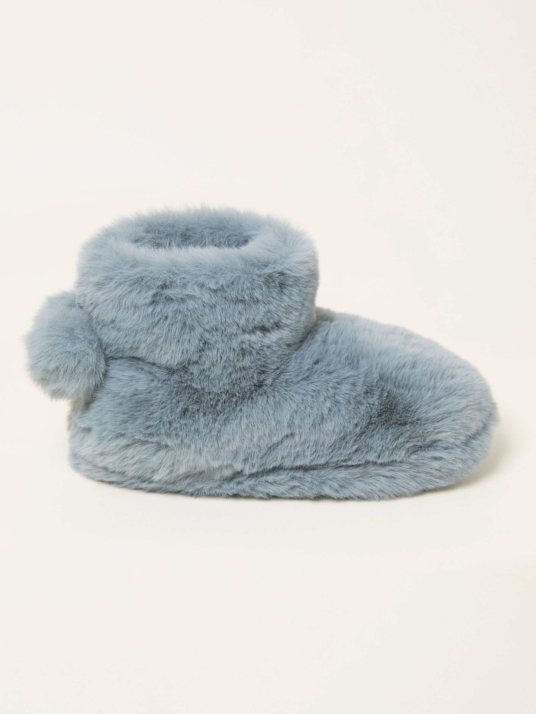Farah Blue Fur Boot (F56108) | £32