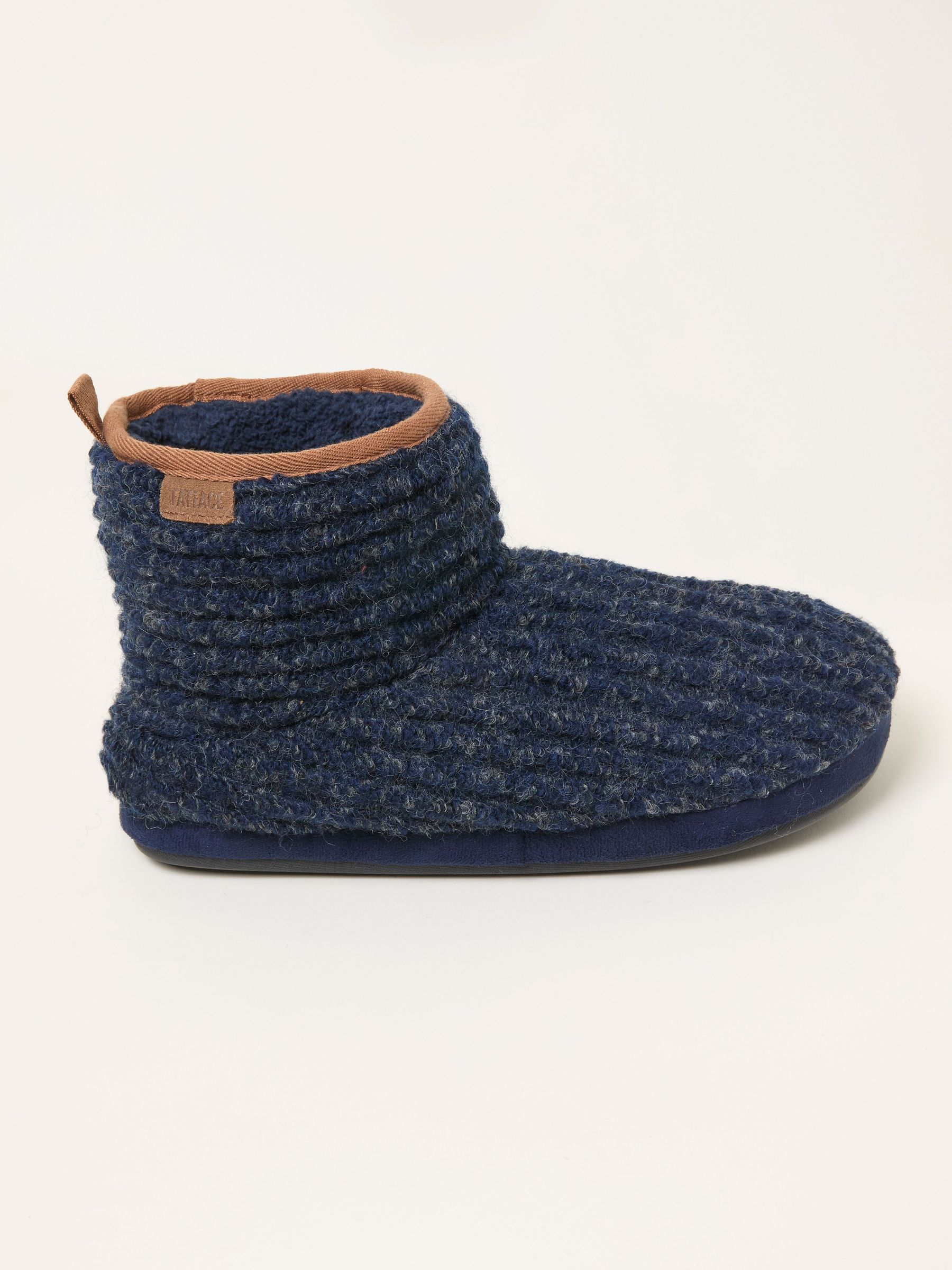 Laurence Navy Knit Boot (F56113) | £35
