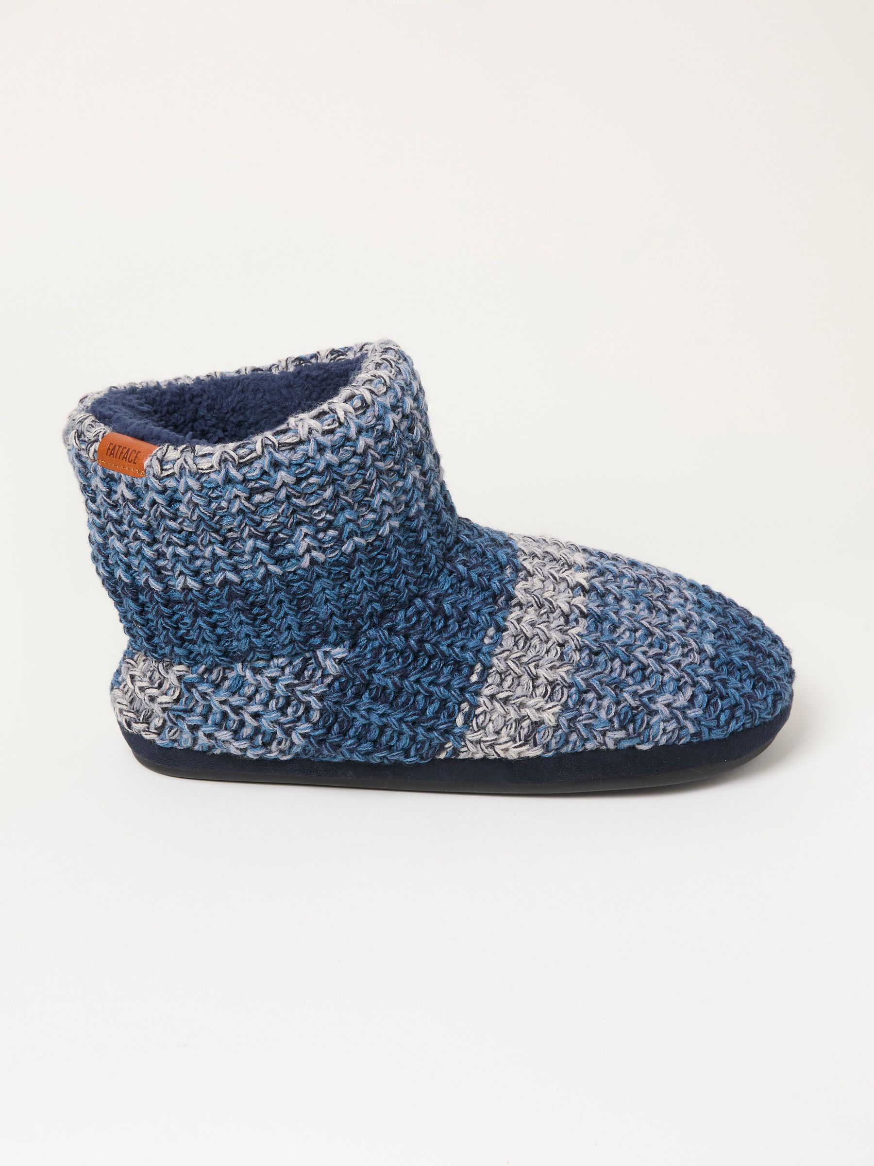 Matthew Blue Knit Boot (F56121) | £35