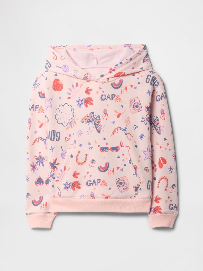 Pink Vintage Relaxed Hoodie (4-13yrs) (F56153) | £20
