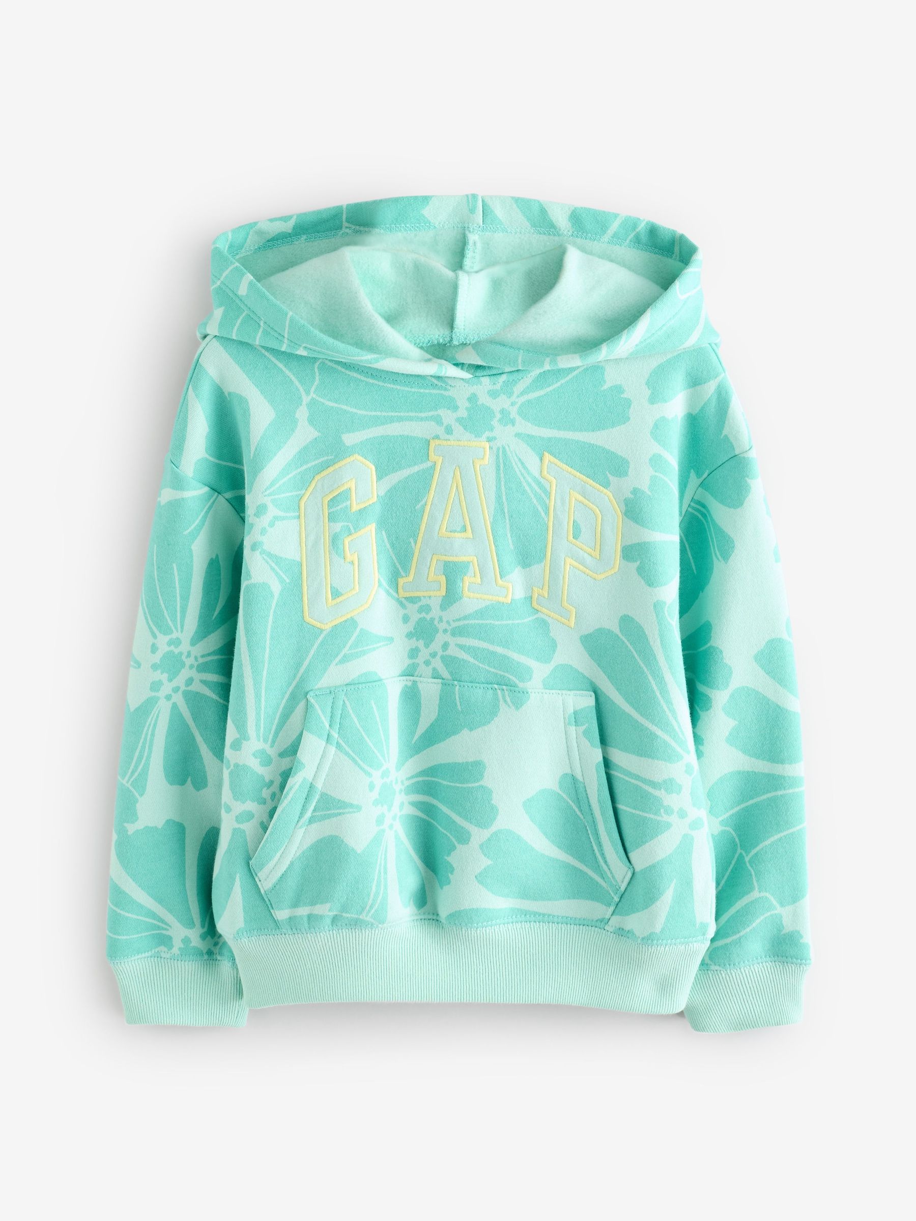 Green Vintage Relaxed Hoodie (4-13yrs) (F56154) | £20