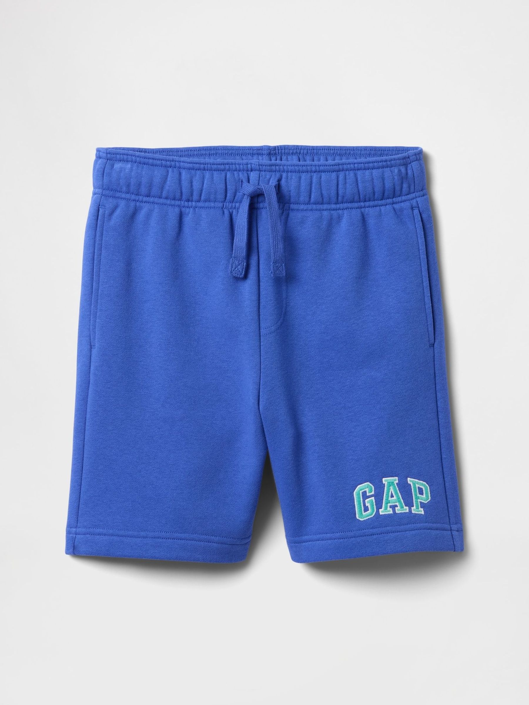 Blue Logo Pull On Fleece-Lined Shorts (4-13yrs) (F57699) | £14