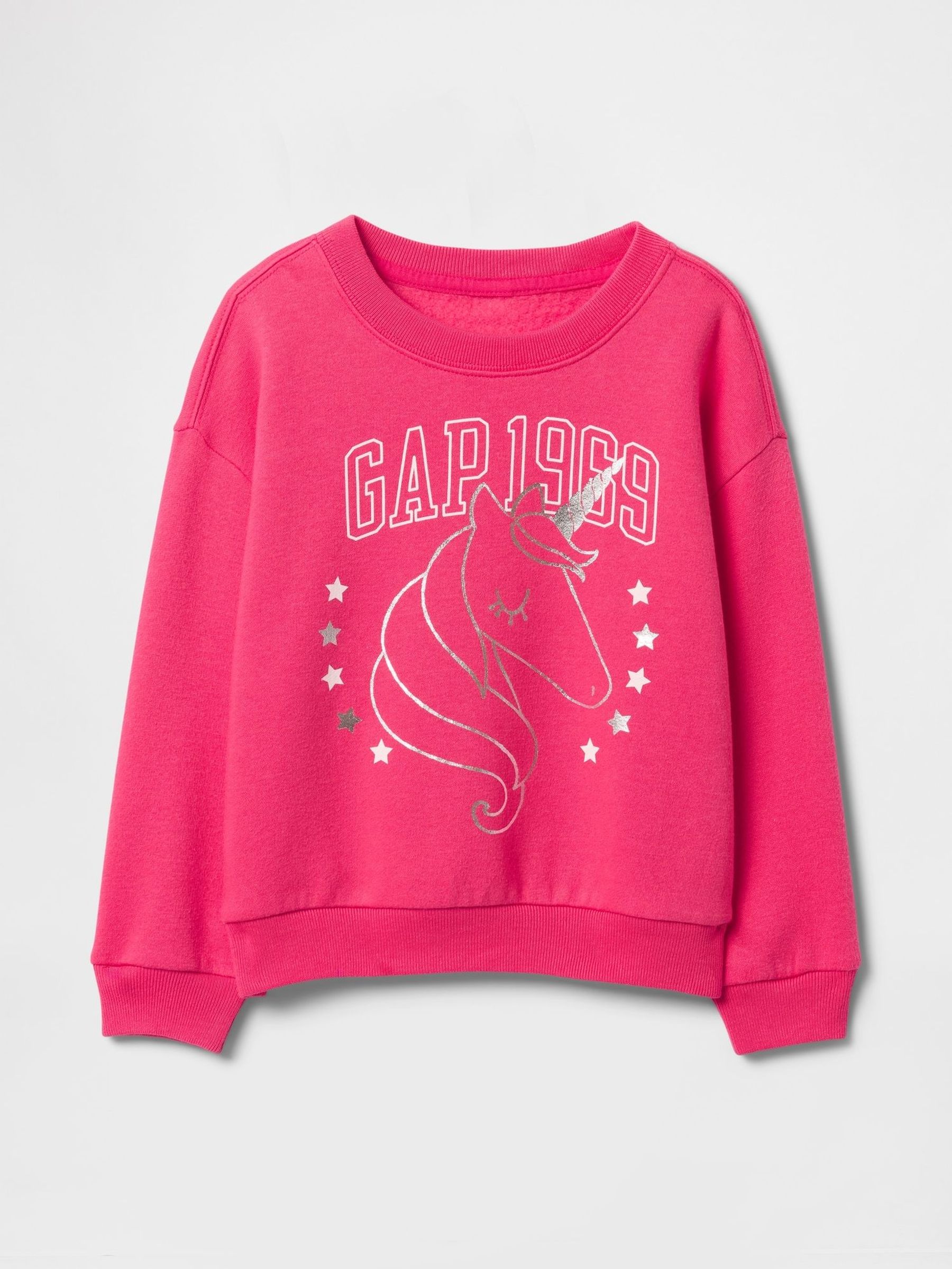 Pink Graphic Crew Neck Sweatshirt (6mths-5yrs) (F57842) | £15