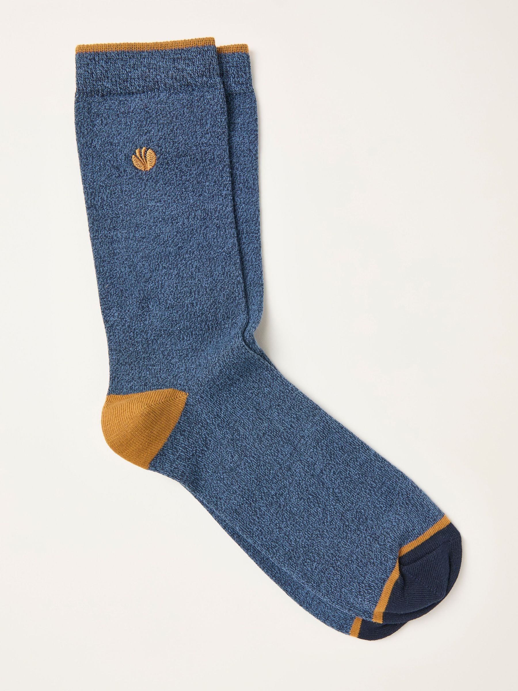 Navy Plain Socks (F60166) | £7.50